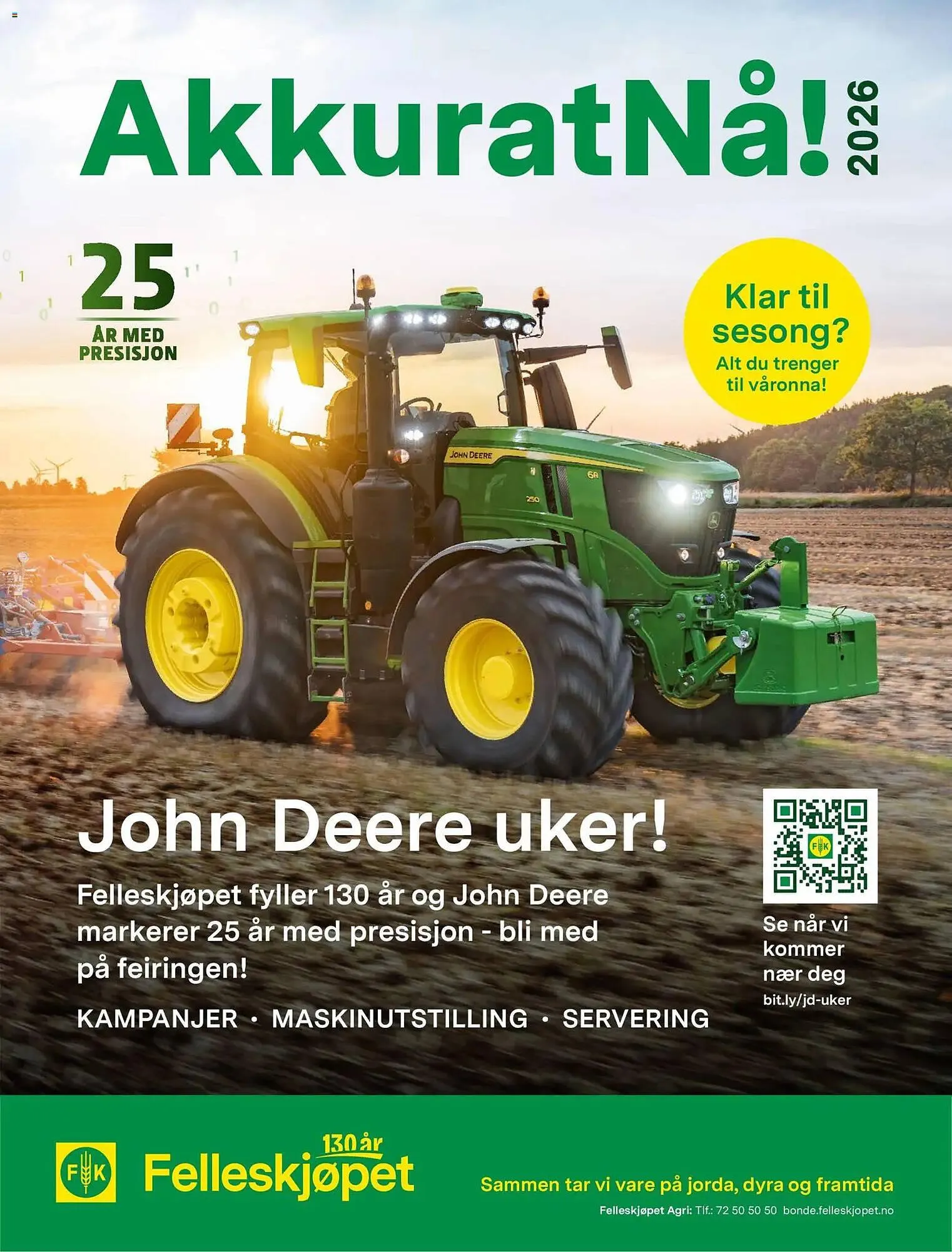 Felleskjøpet kundeavis fra 18. mars til 31. desember 2026 - kundeavisside 1