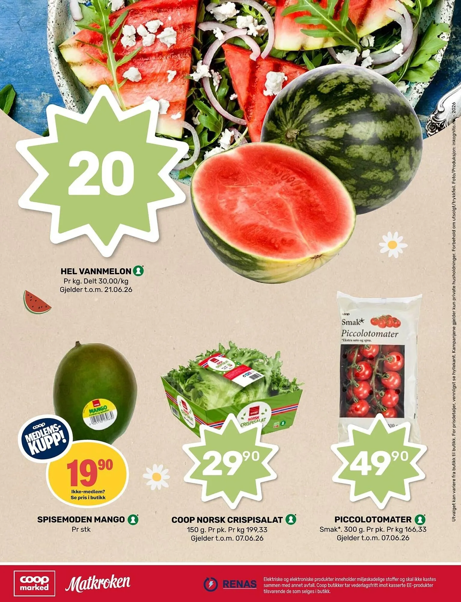 Coop Marked kundeavis fra 18. mai til 7. juni 2026 - kundeavisside 8