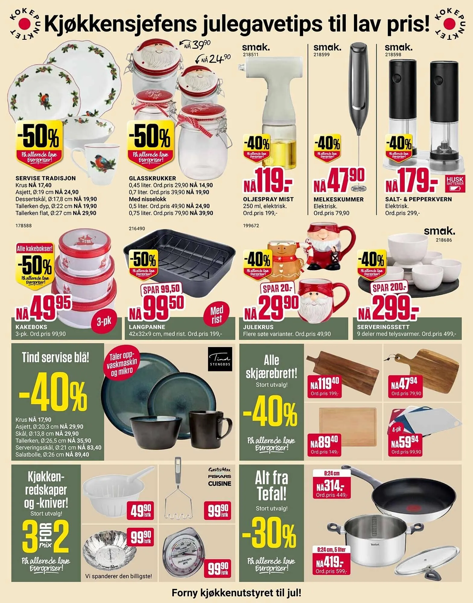 Europris kundeavis fra 15. desember til 21. desember 2025 - kundeavisside 8