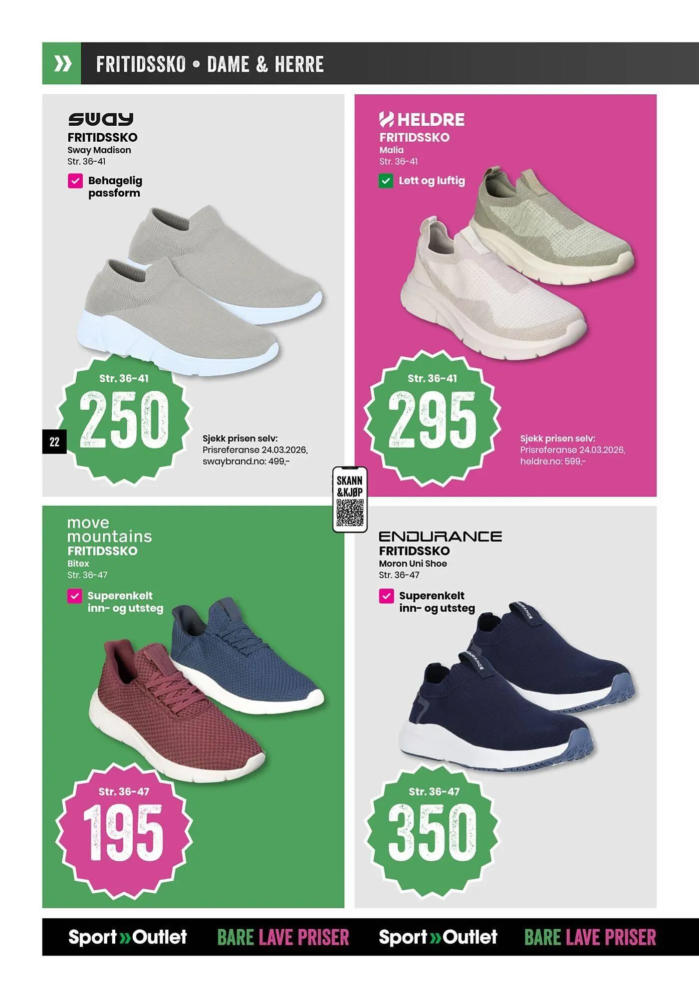 Sport Outlet kundeavis fra 14. april til 4. mai 2026 - kundeavisside 22