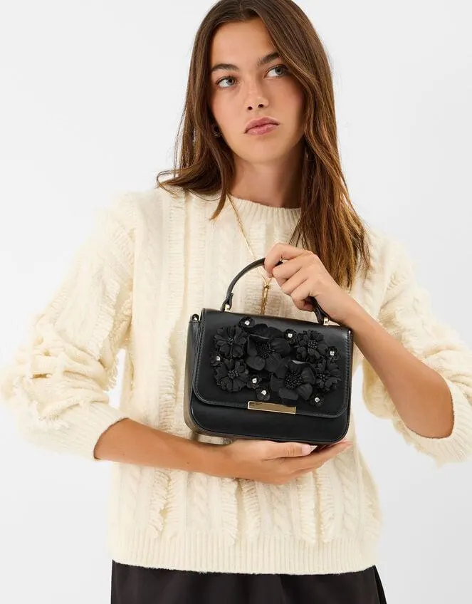 3D Flower Crossbody Bag