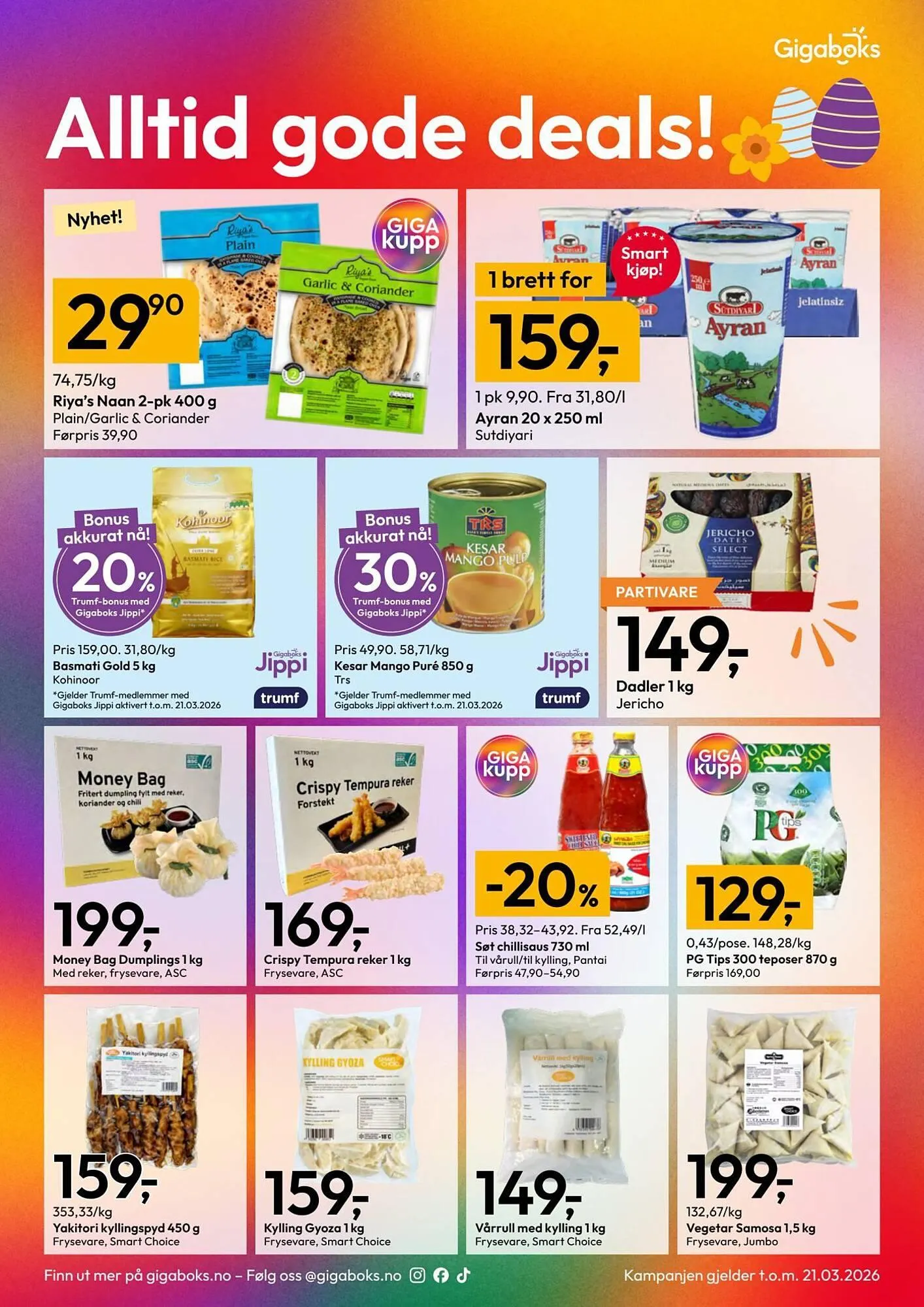 Gigaboks kundeavis fra 15. mars til 21. mars 2026 - kundeavisside 5