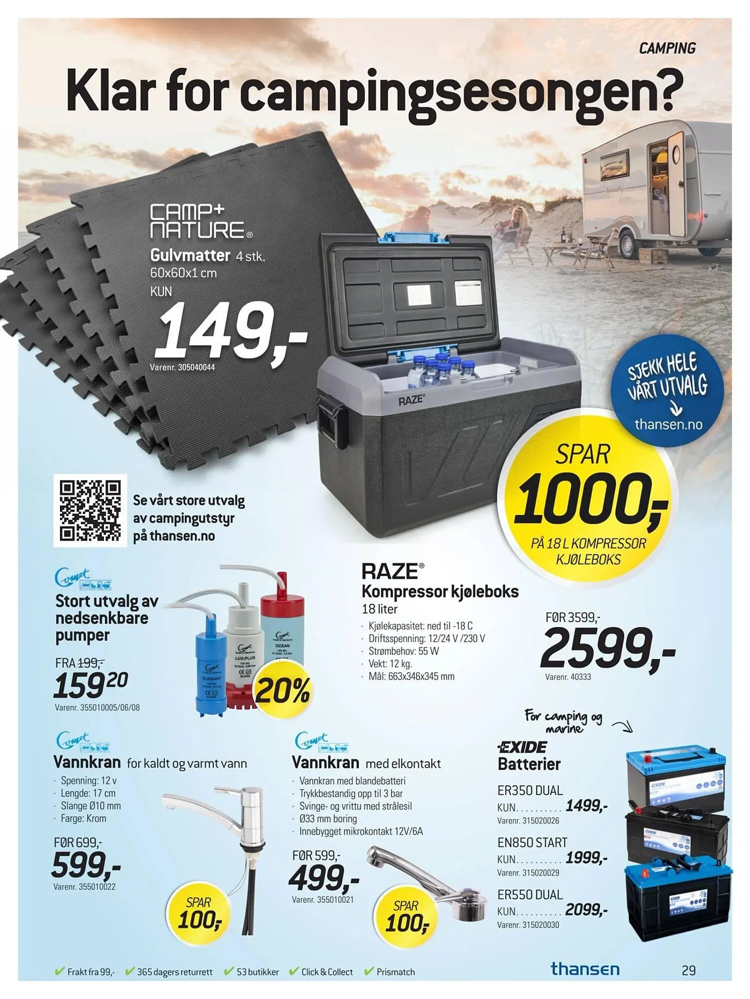 Thansen kundeavis fra 20. mars til 23. april 2026 - kundeavisside 29