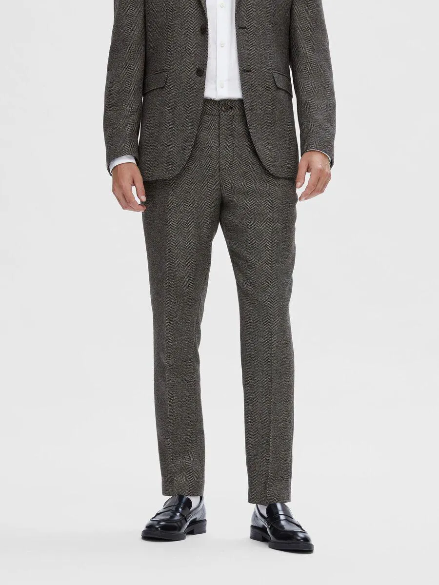 FISKEBENSMØNSTER DRESSBUKSER