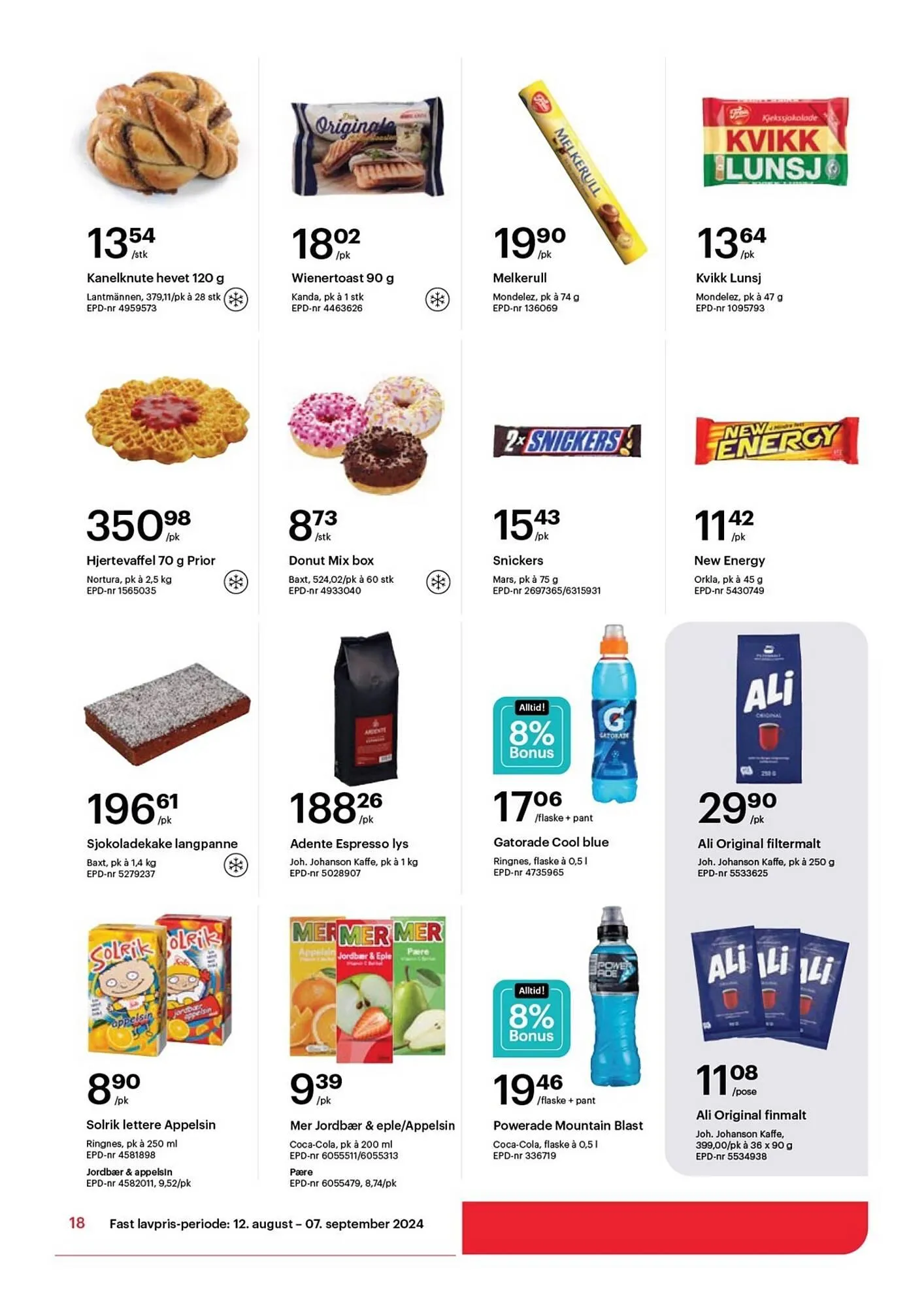 Storcash Kundeavis fra 26. august til 7. september 2024 - kundeavisside 18