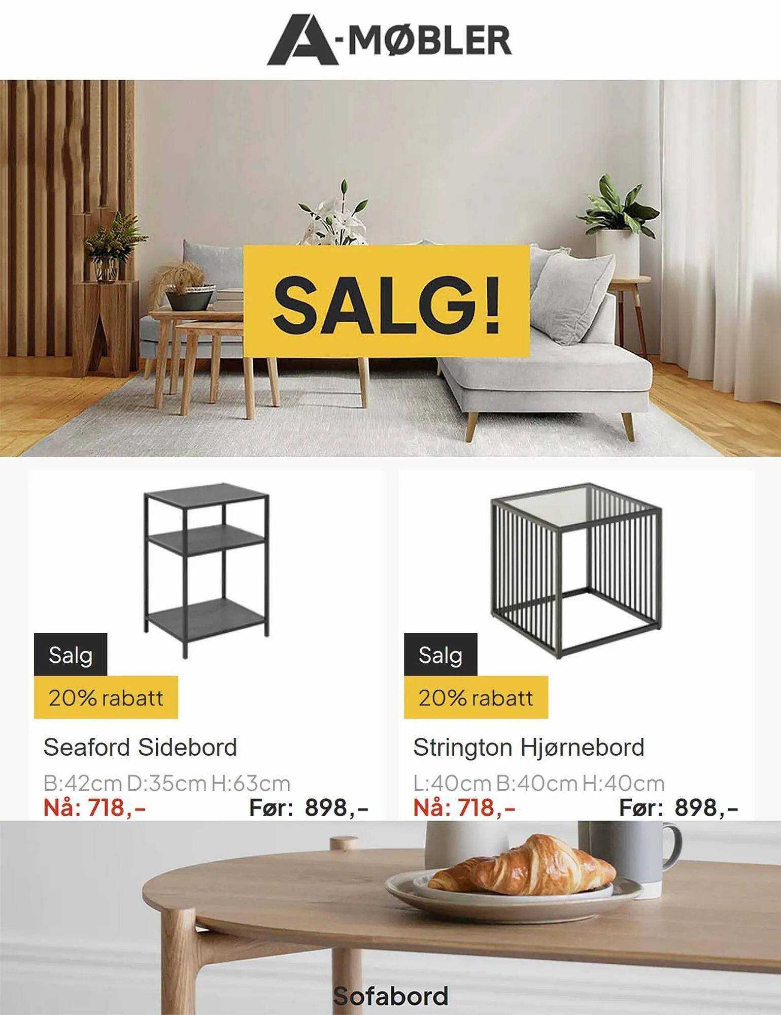 A-Møbler Kundeavis - 1