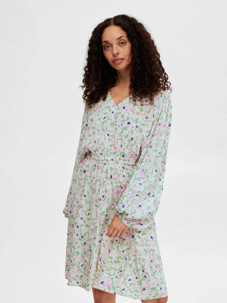 BLOMSTRETE MINIKJOLE