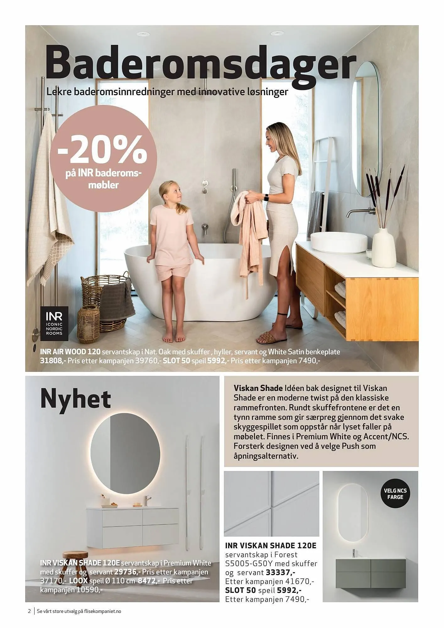 Flisekompaniet Kundeavis fra 6. september til 10. oktober 2023 - kundeavisside 2