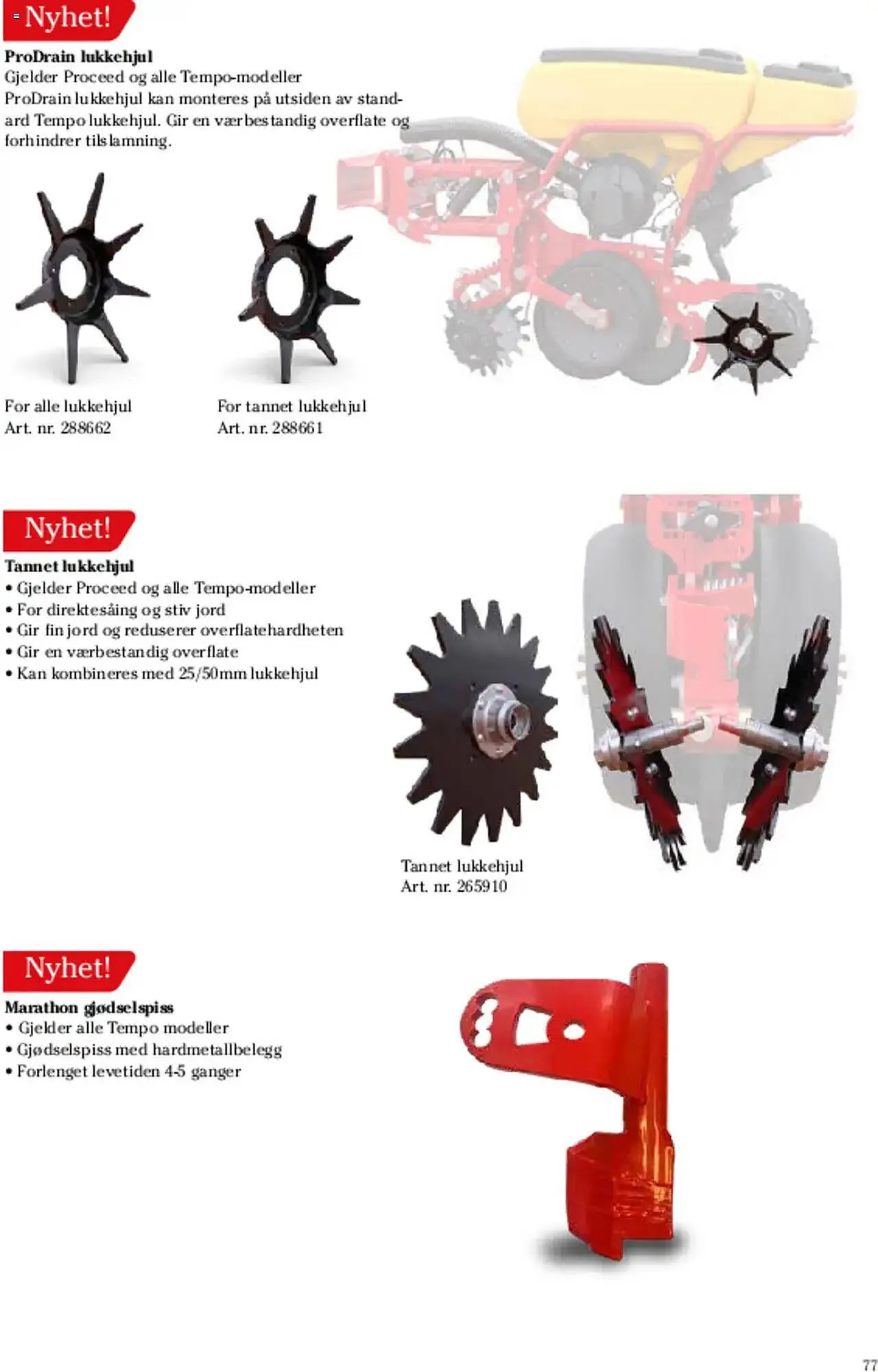 Felleskjøpet Kundeavis fra 10. mars til 31. desember 2025 - kundeavisside 77