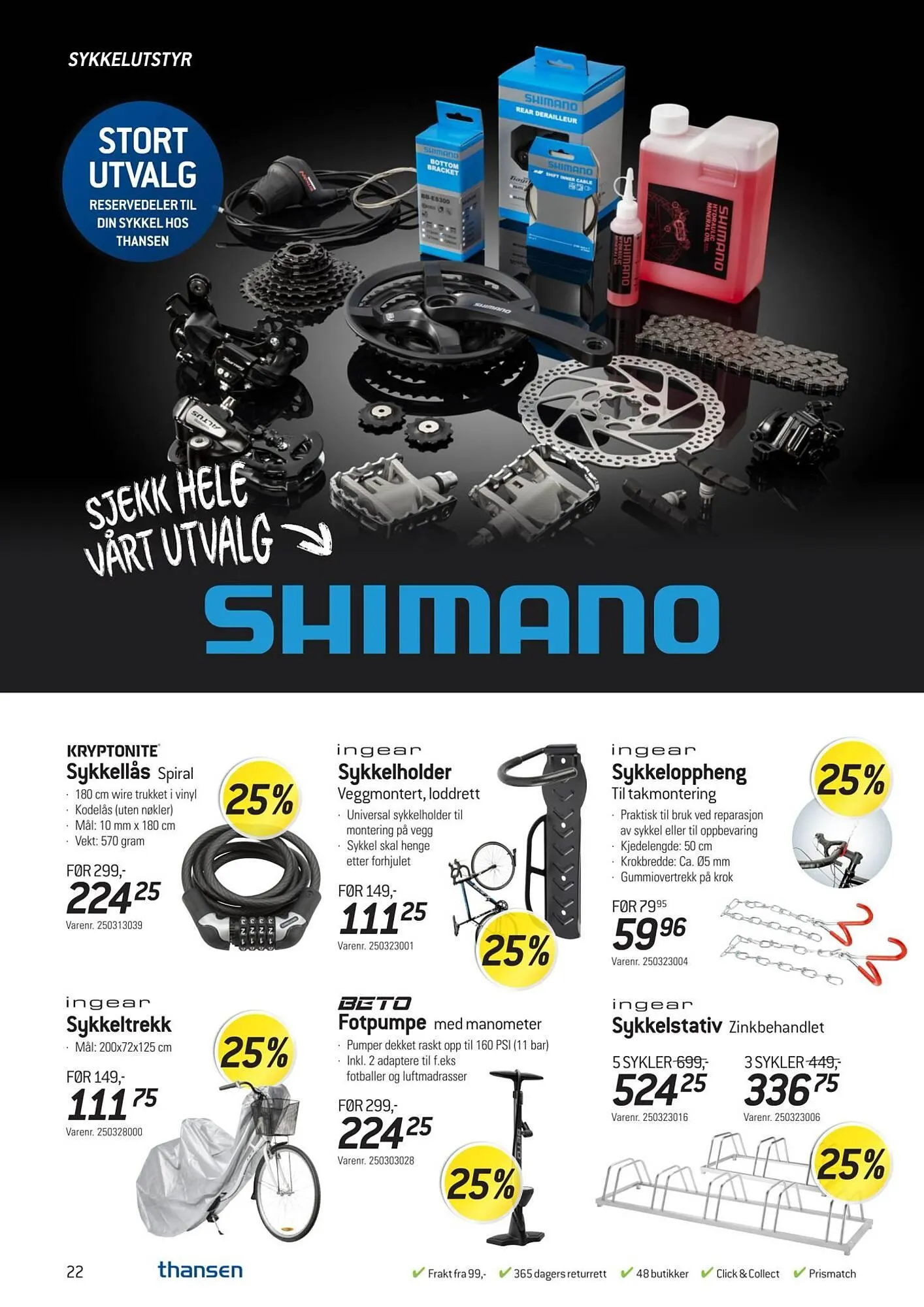 Thansen Kundeavis fra 1. oktober til 29. oktober 2024 - kundeavisside 22