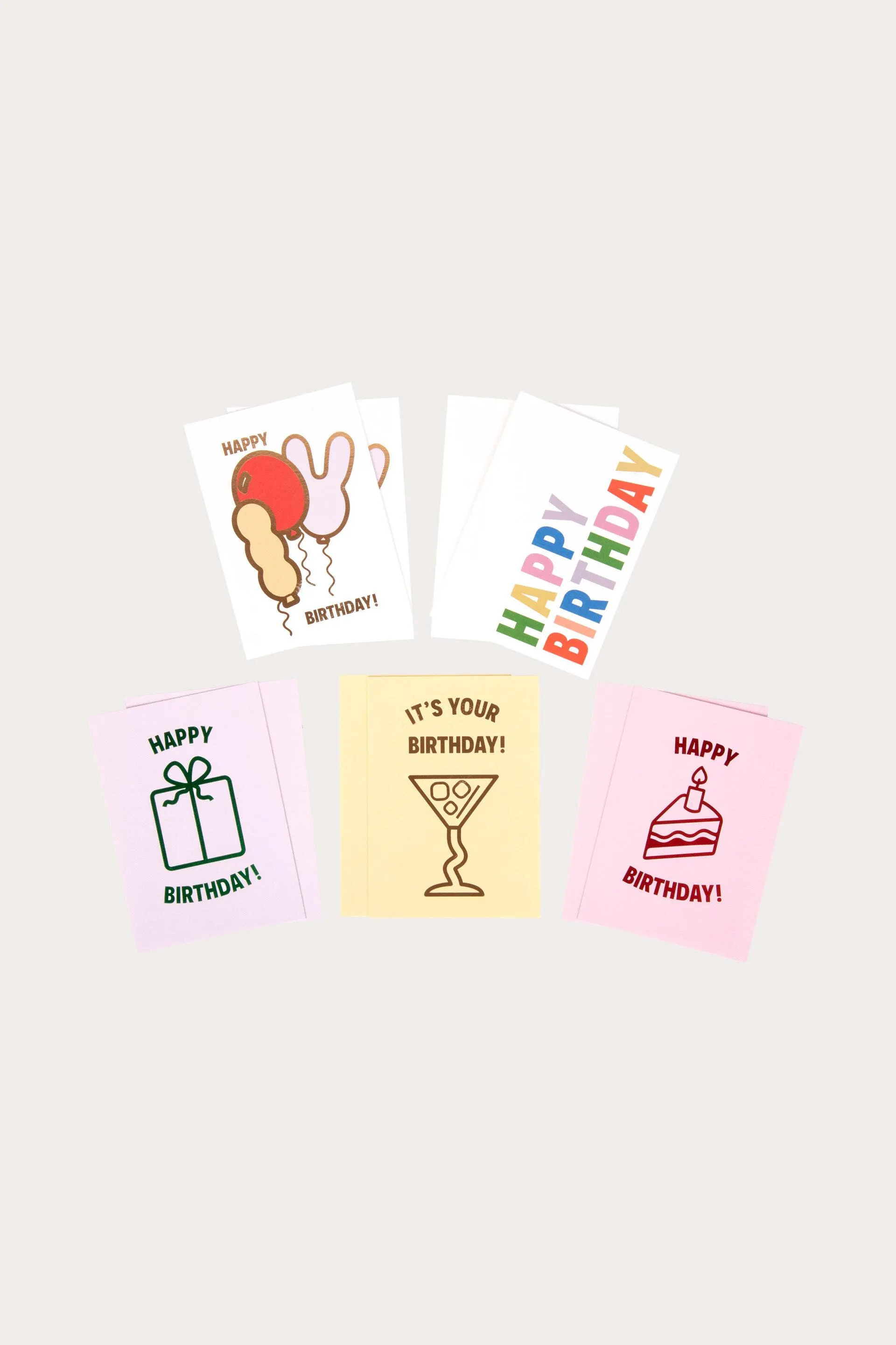Postkort HAPPY BIRTHDAY