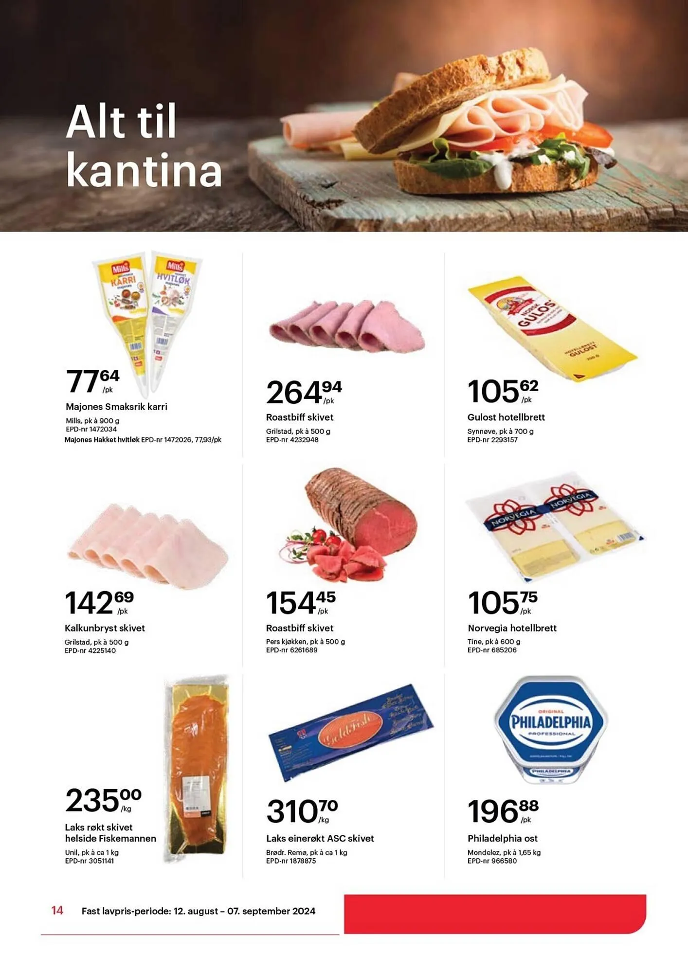 Storcash Kundeavis fra 26. august til 7. september 2024 - kundeavisside 14