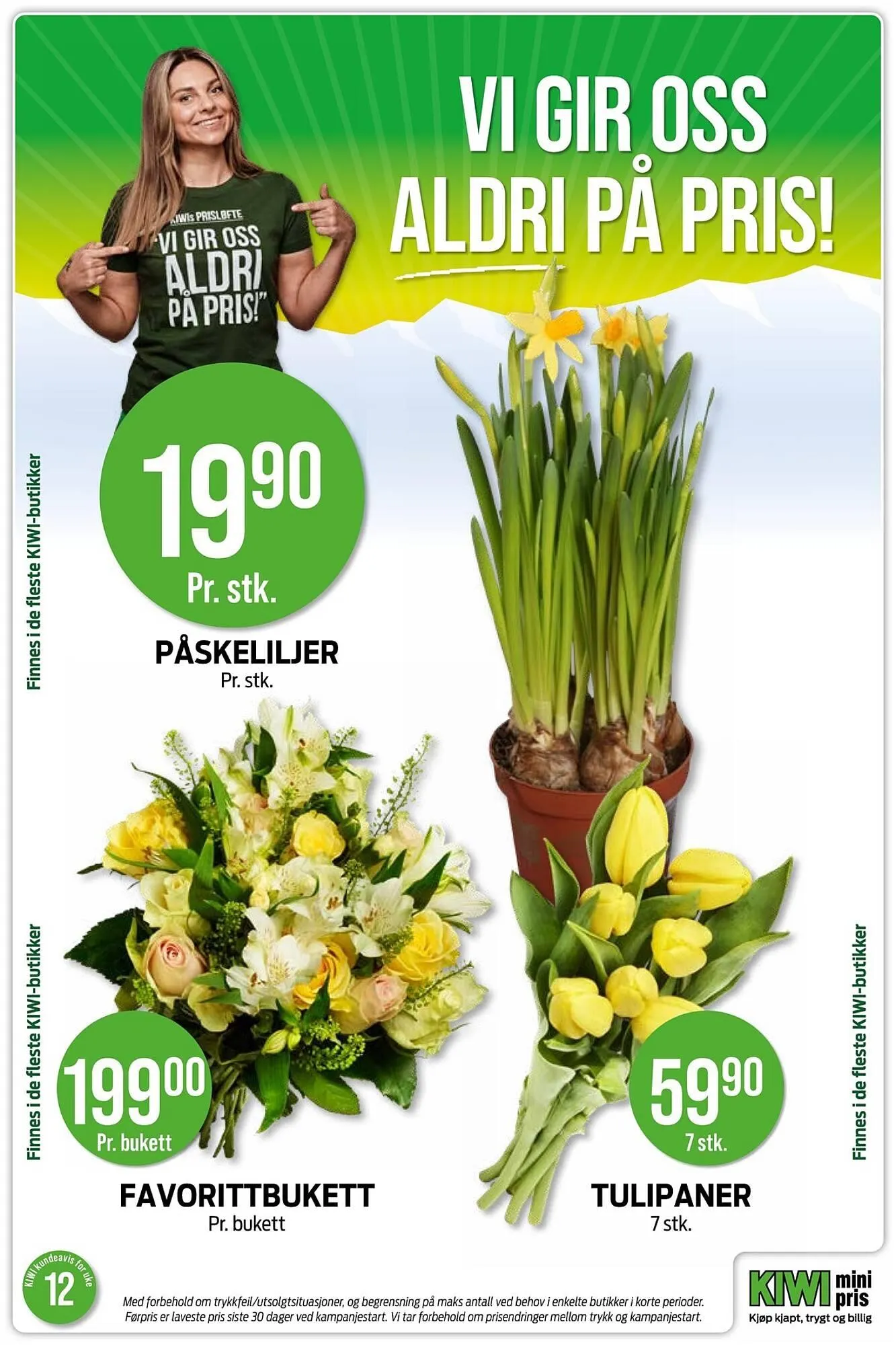 Kiwi kundeavis fra 16. mars til 22. mars 2026 - kundeavisside 20