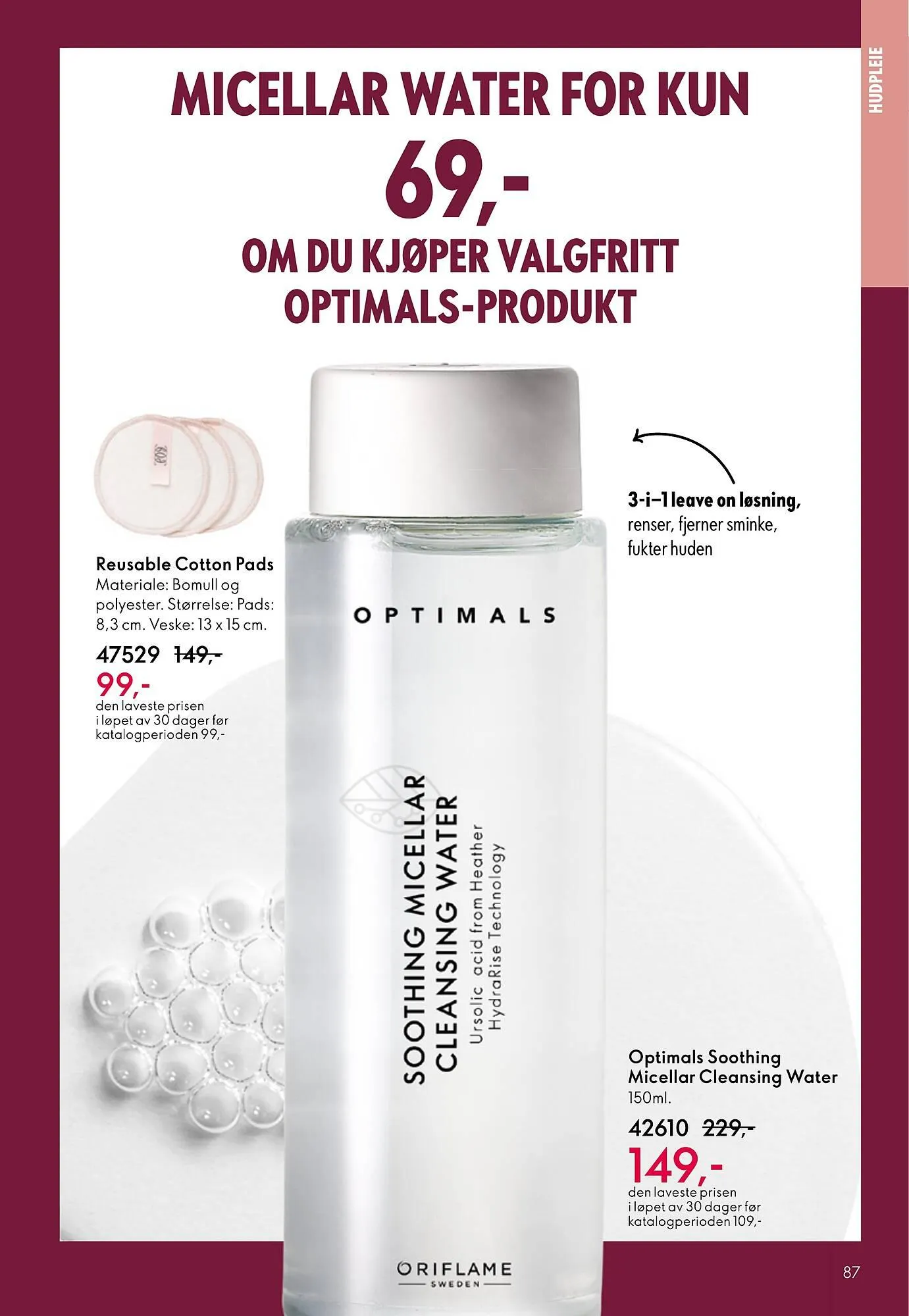 Oriflame katalog fra 8. oktober til 28. oktober 2025 - kundeavisside 87