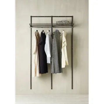 STARTKIT ELFA CLICK-IN SYSTEM 2X60CM GRAFITT