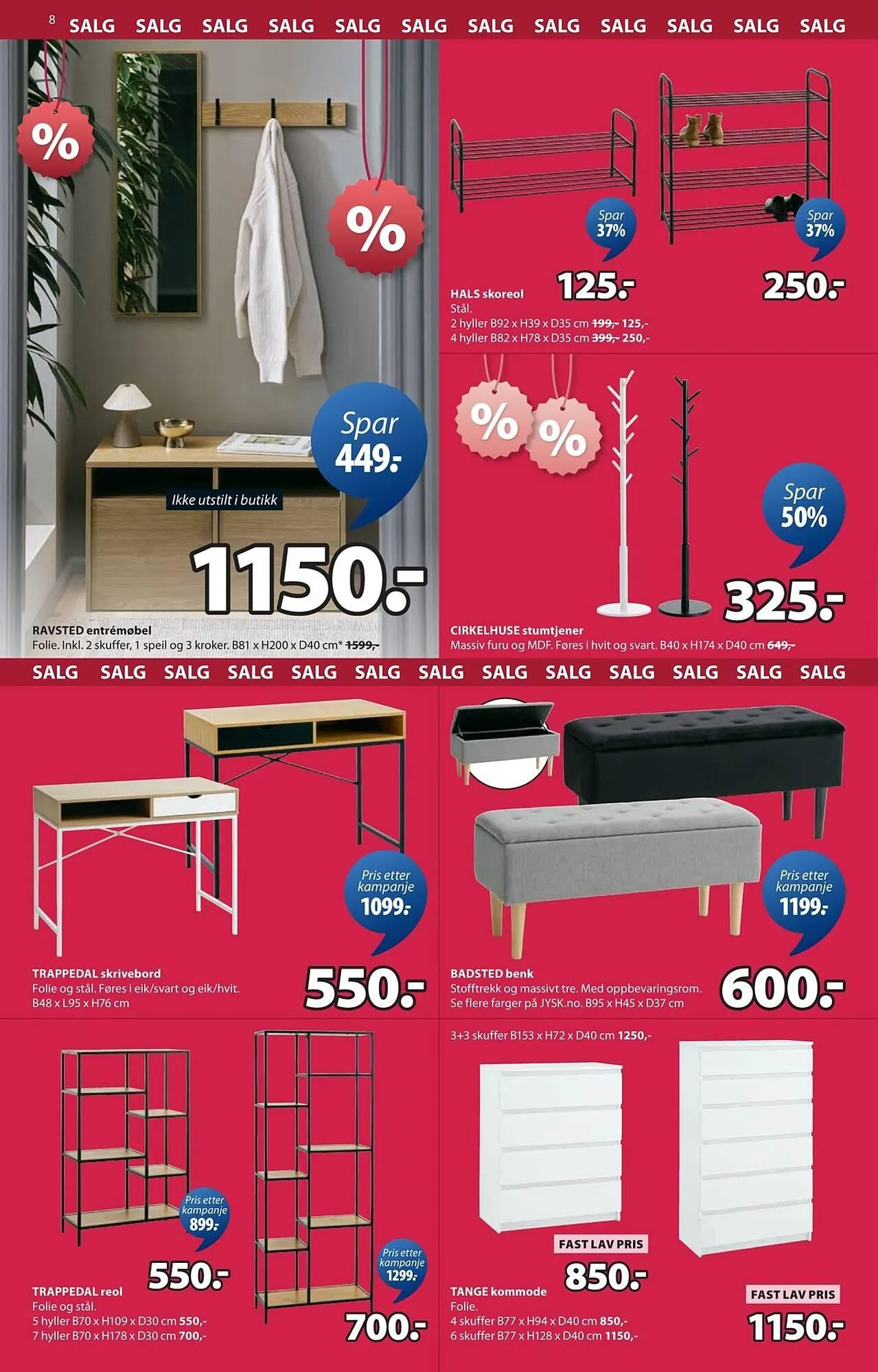 JYSK kundeavis fra 27. desember til 10. januar 2026 - kundeavisside 9
