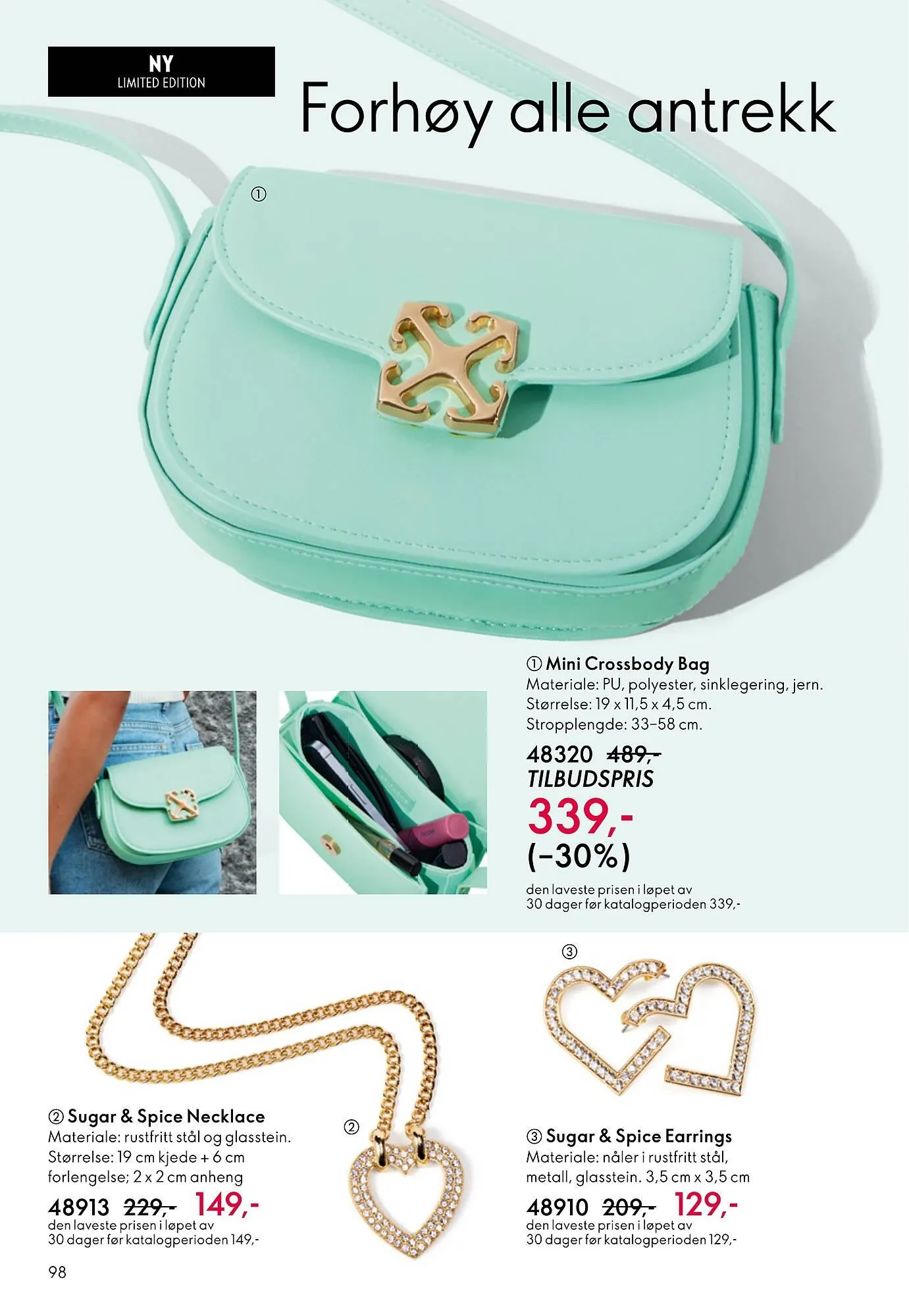 Oriflame katalog fra 1. april til 30. april 2026 - kundeavisside 98