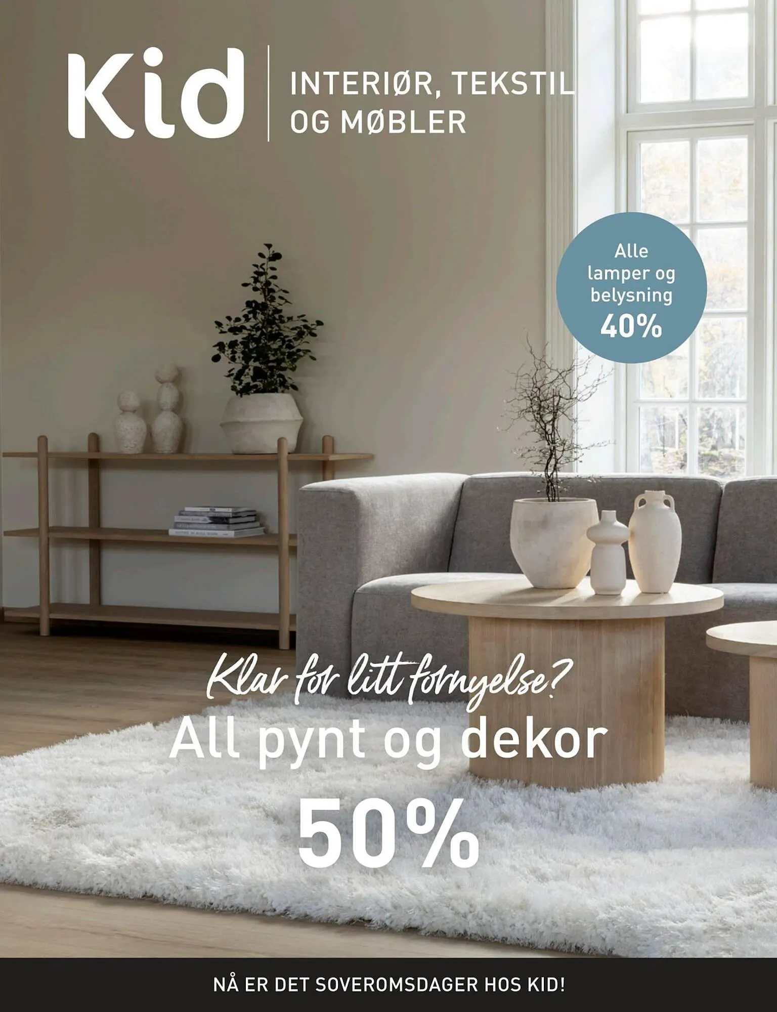 Kid Interiør Kundeavis fra 18. februar til 3. mars 2024 - kundeavisside 
