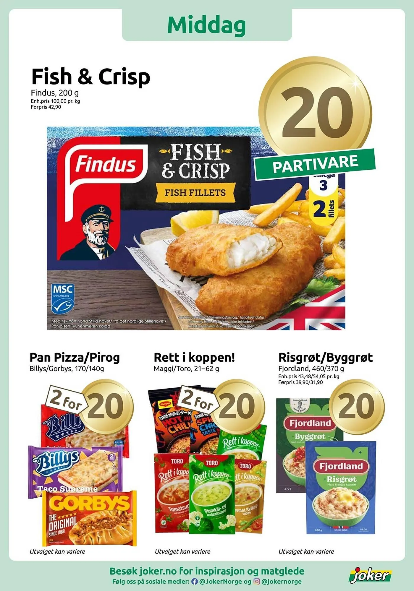 Joker kundeavis fra 14. april til 18. april 2026 - kundeavisside 7