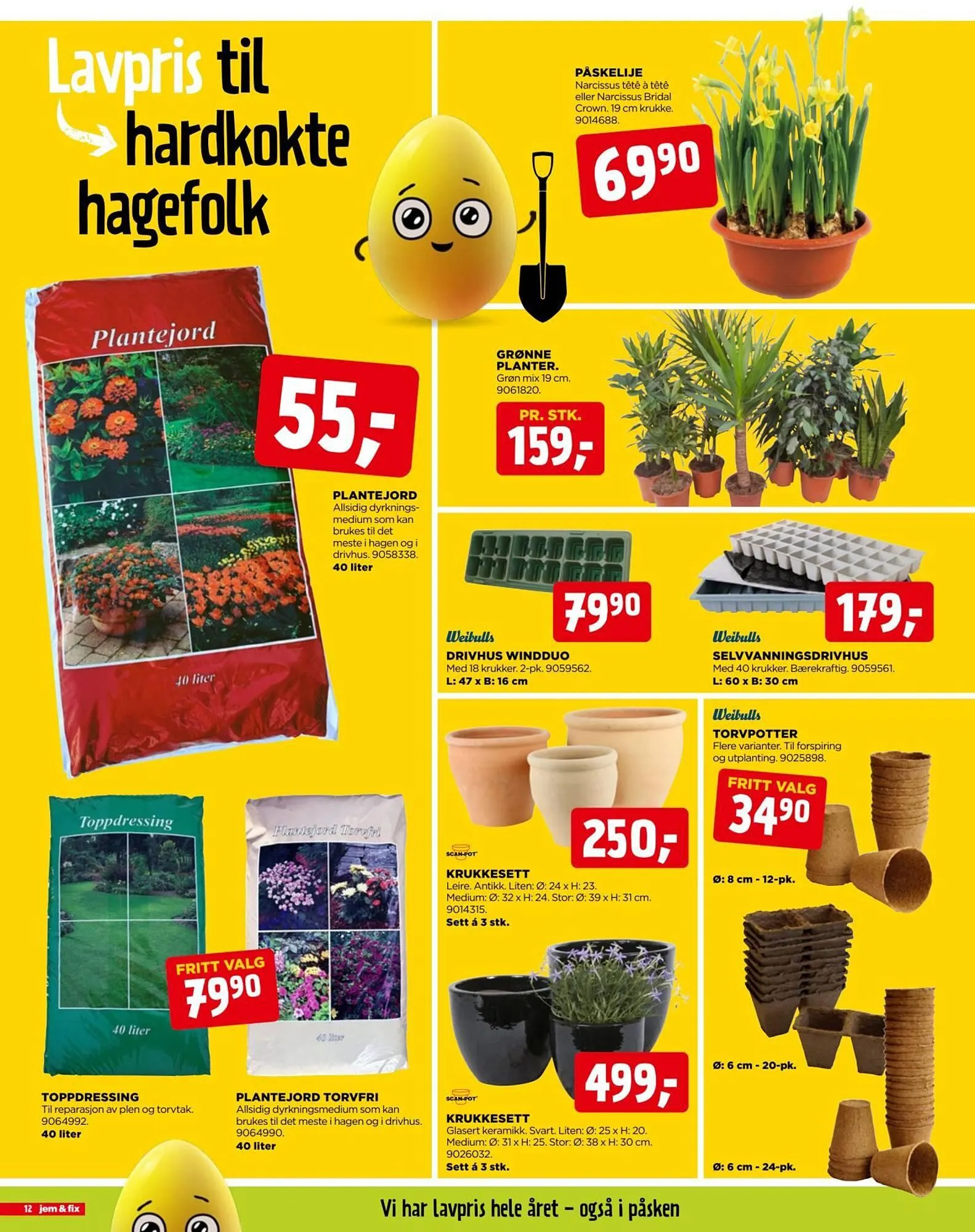 Jem & fix kundeavis fra 22. mars til 5. april 2026 - kundeavisside 12