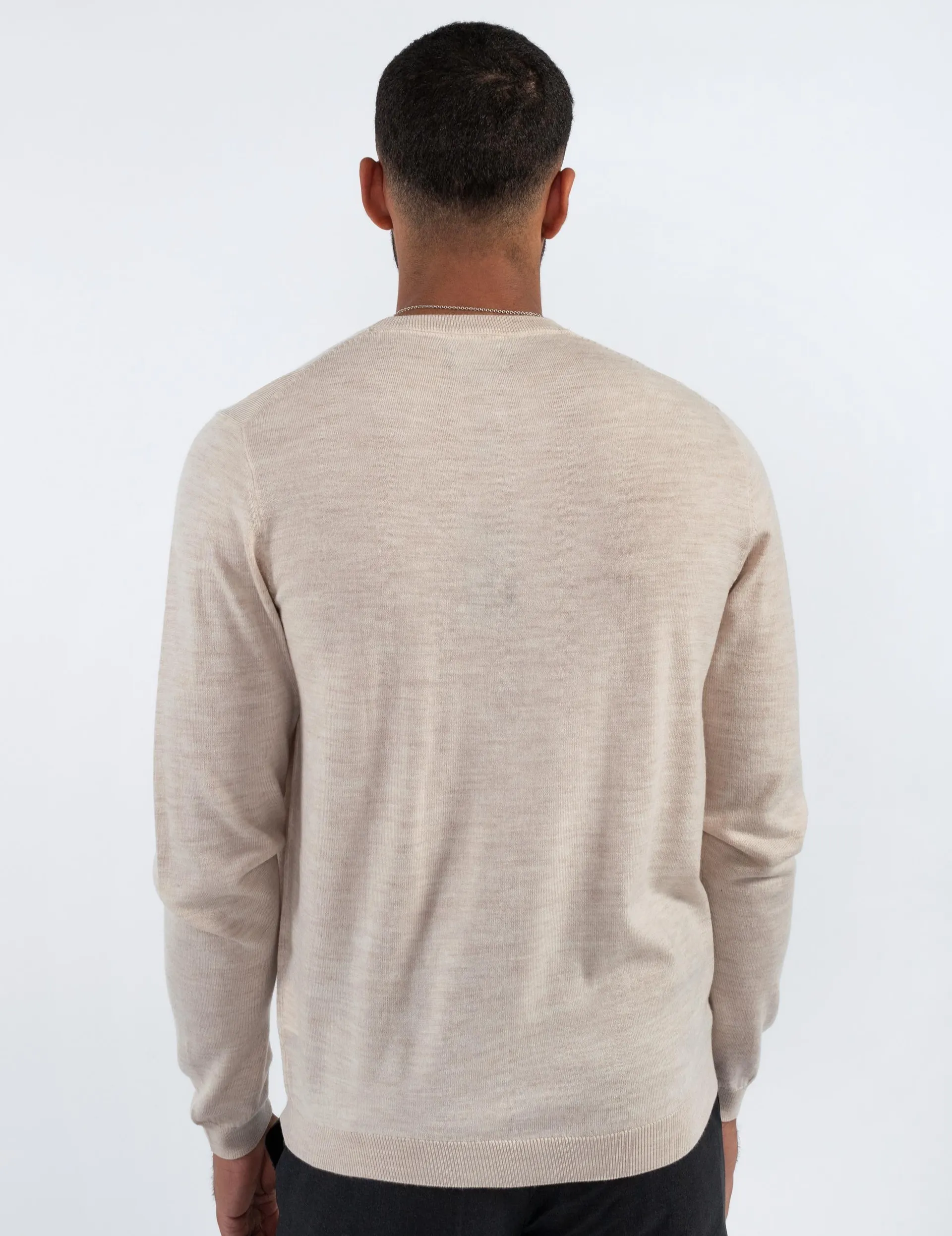 Milano Crewneck Whitecap Gray