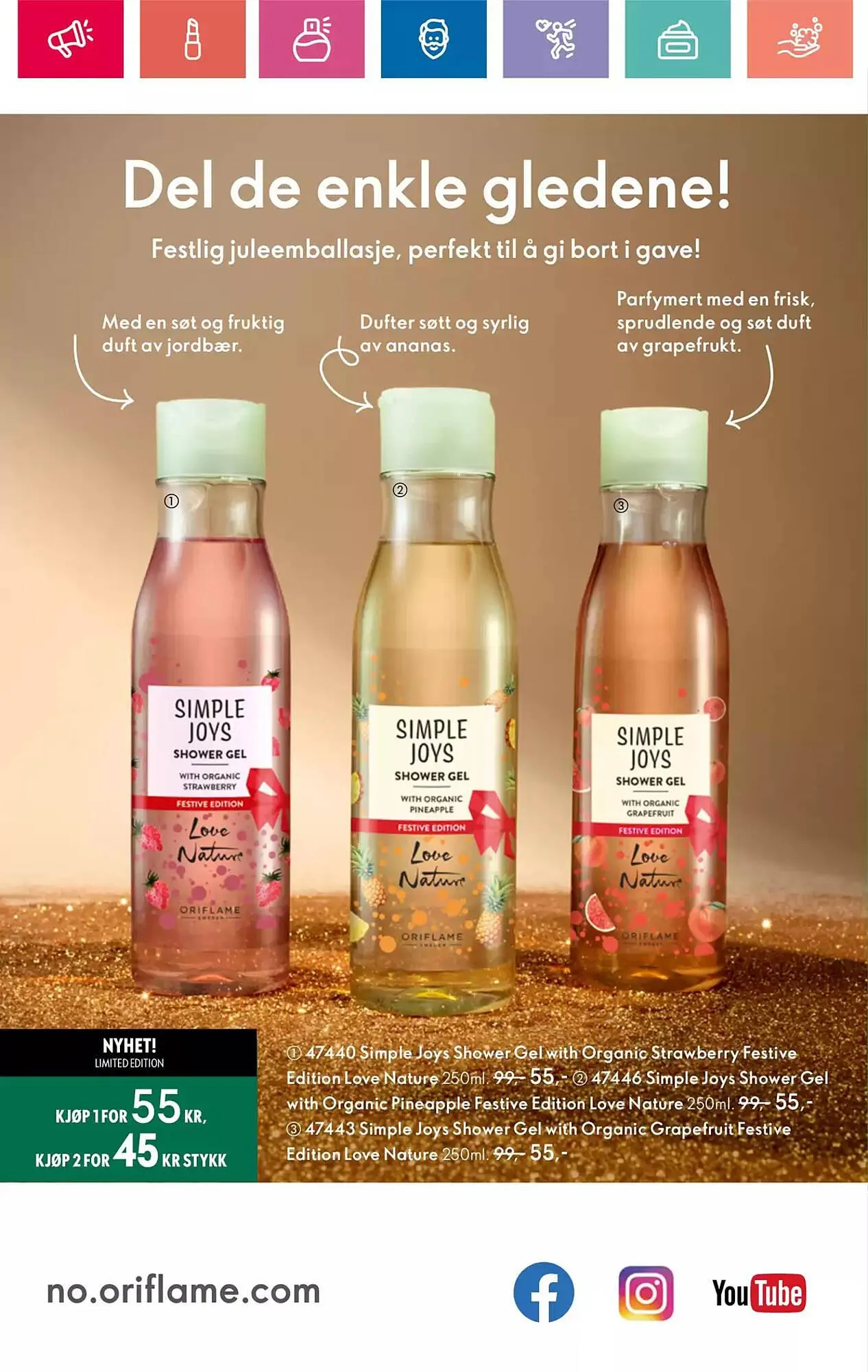 Oriflame Kundeavis fra 14. november til 4. desember 2024 - kundeavisside 180