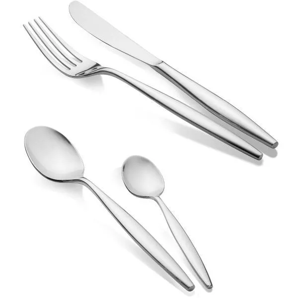 Tindre bestikksett 24 deler stål