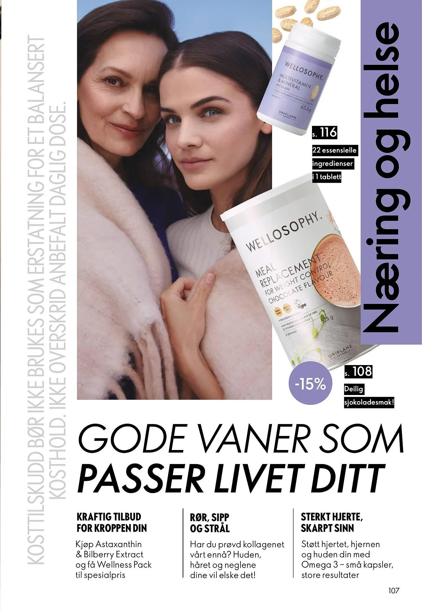 Oriflame katalog fra 1. april til 30. april 2026 - kundeavisside 107