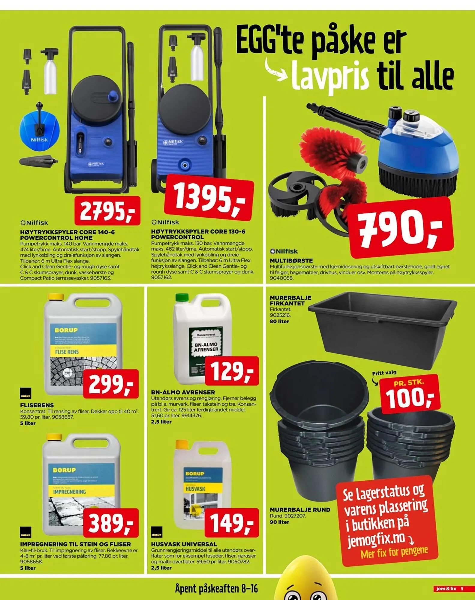 Jem & fix kundeavis fra 22. mars til 5. april 2026 - kundeavisside 5