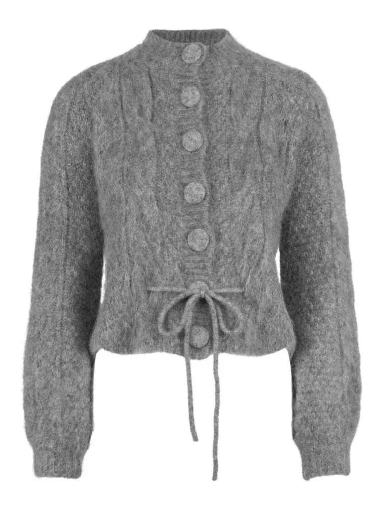 Sophia Chunky Cardigan – Grå