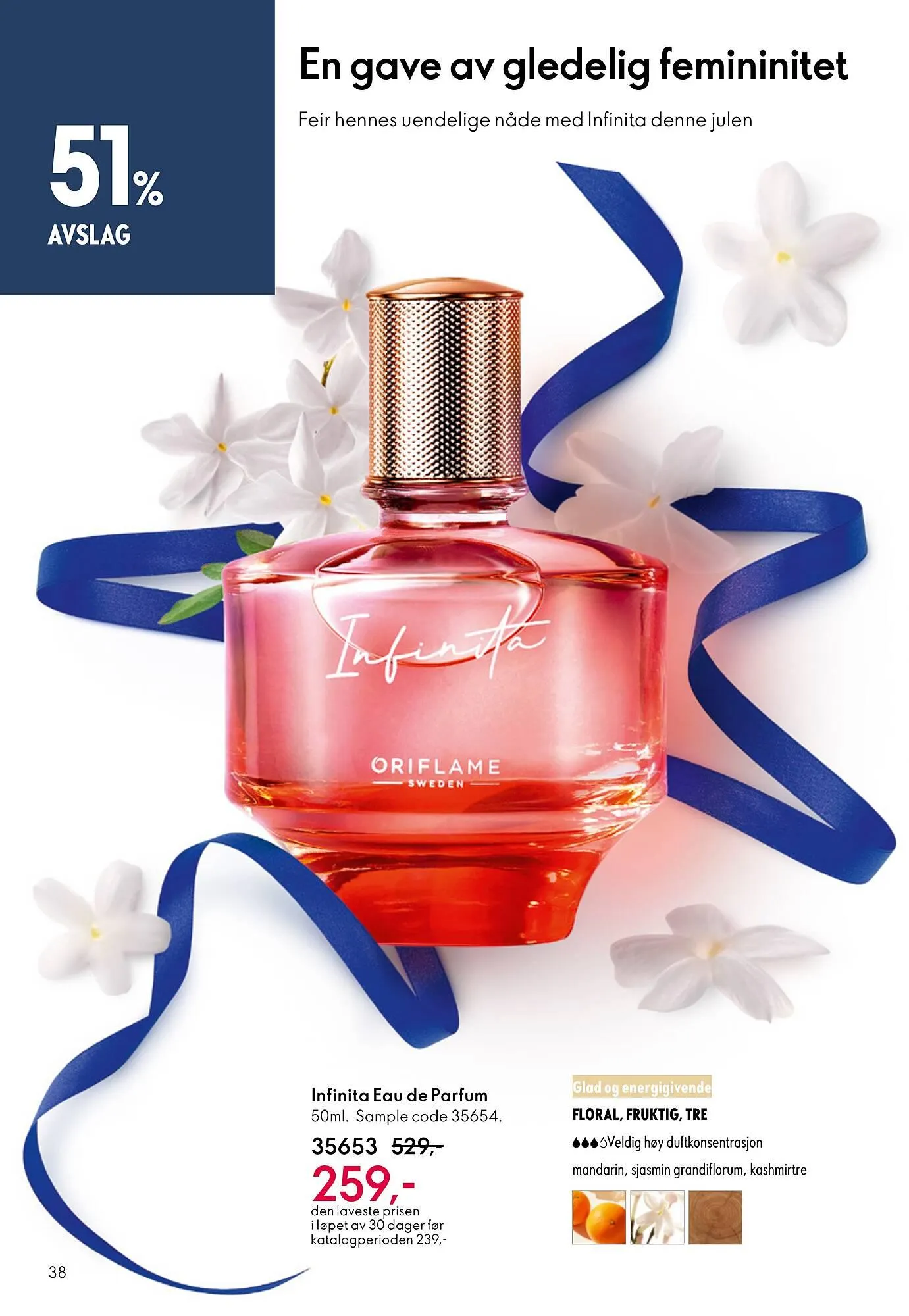 Oriflame katalog fra 10. desember til 30. desember 2025 - kundeavisside 38