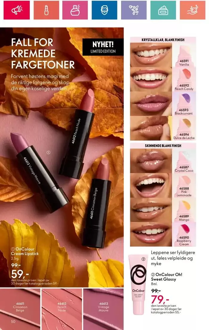 ORIFLAME Kundeavis fra 26. oktober til 9. november 2024 - kundeavisside 50