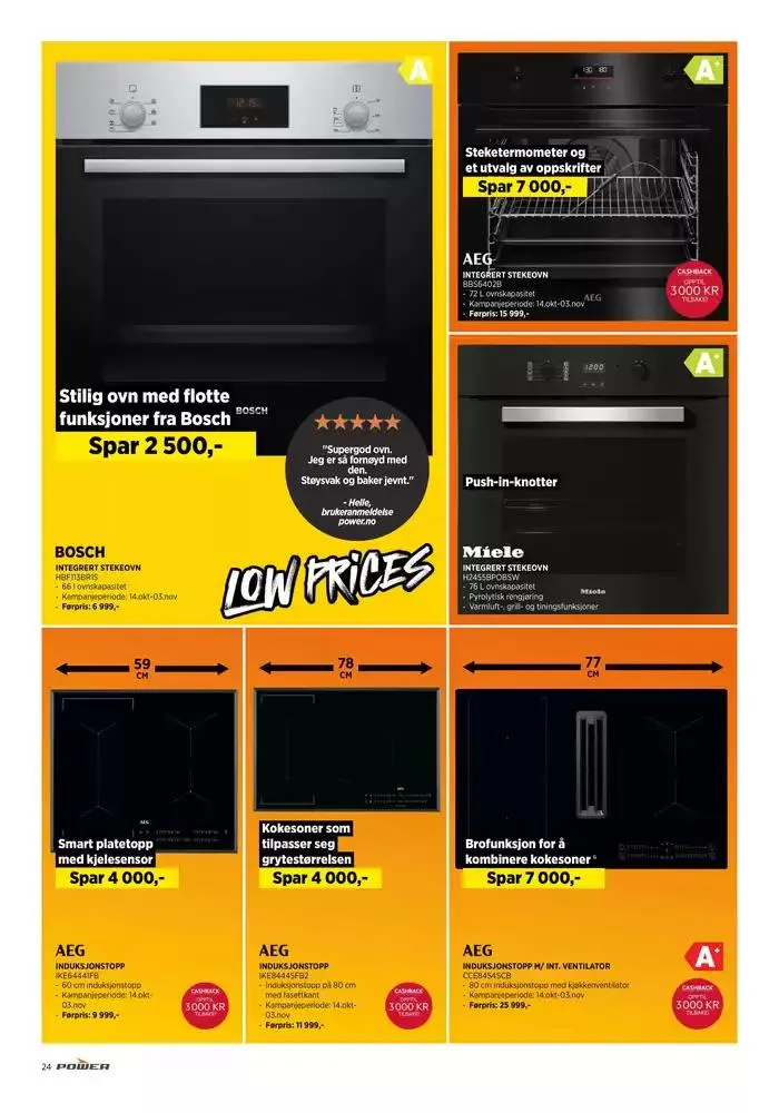 POWER Kundeavis fra 29. oktober til 12. november 2024 - kundeavisside 24