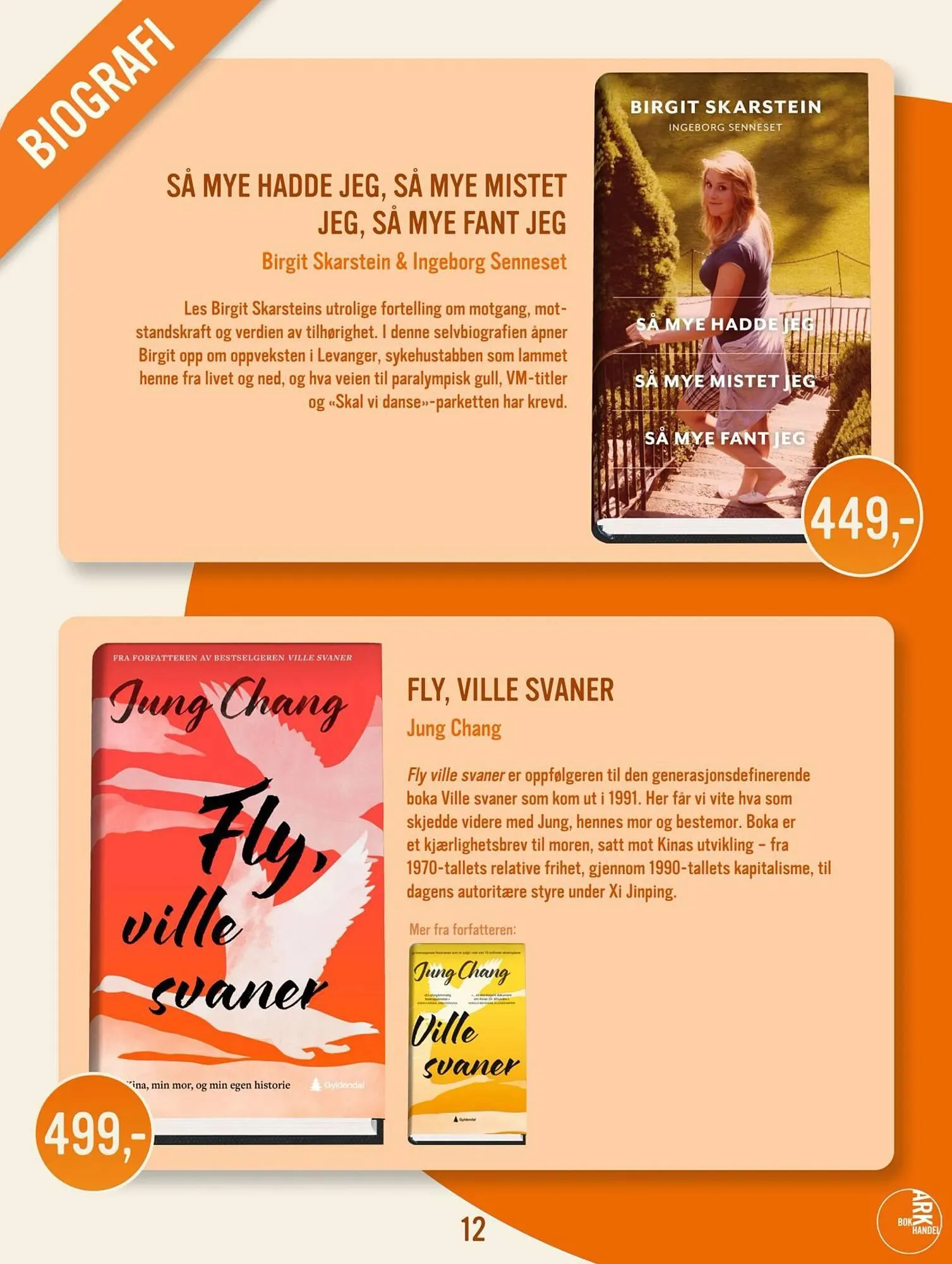 Ark Bokhandel kundeavis fra 1. oktober til 31. oktober 2025 - kundeavisside 12