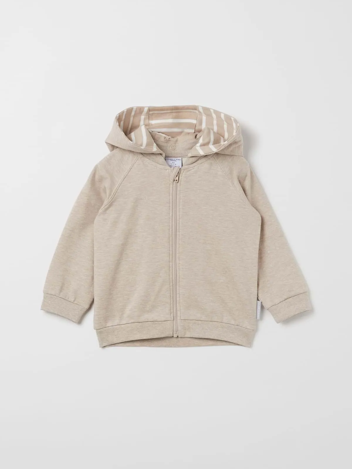 Hoodie med ører ensfarget