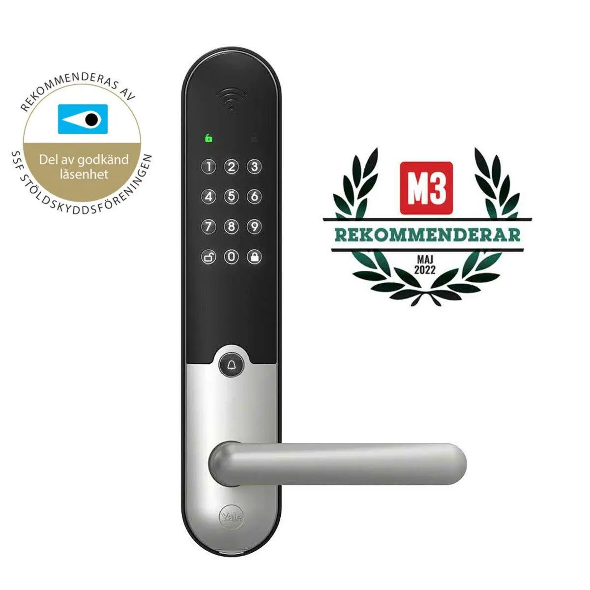 Yale Doorman L3S Flex, elektronisk dørlås