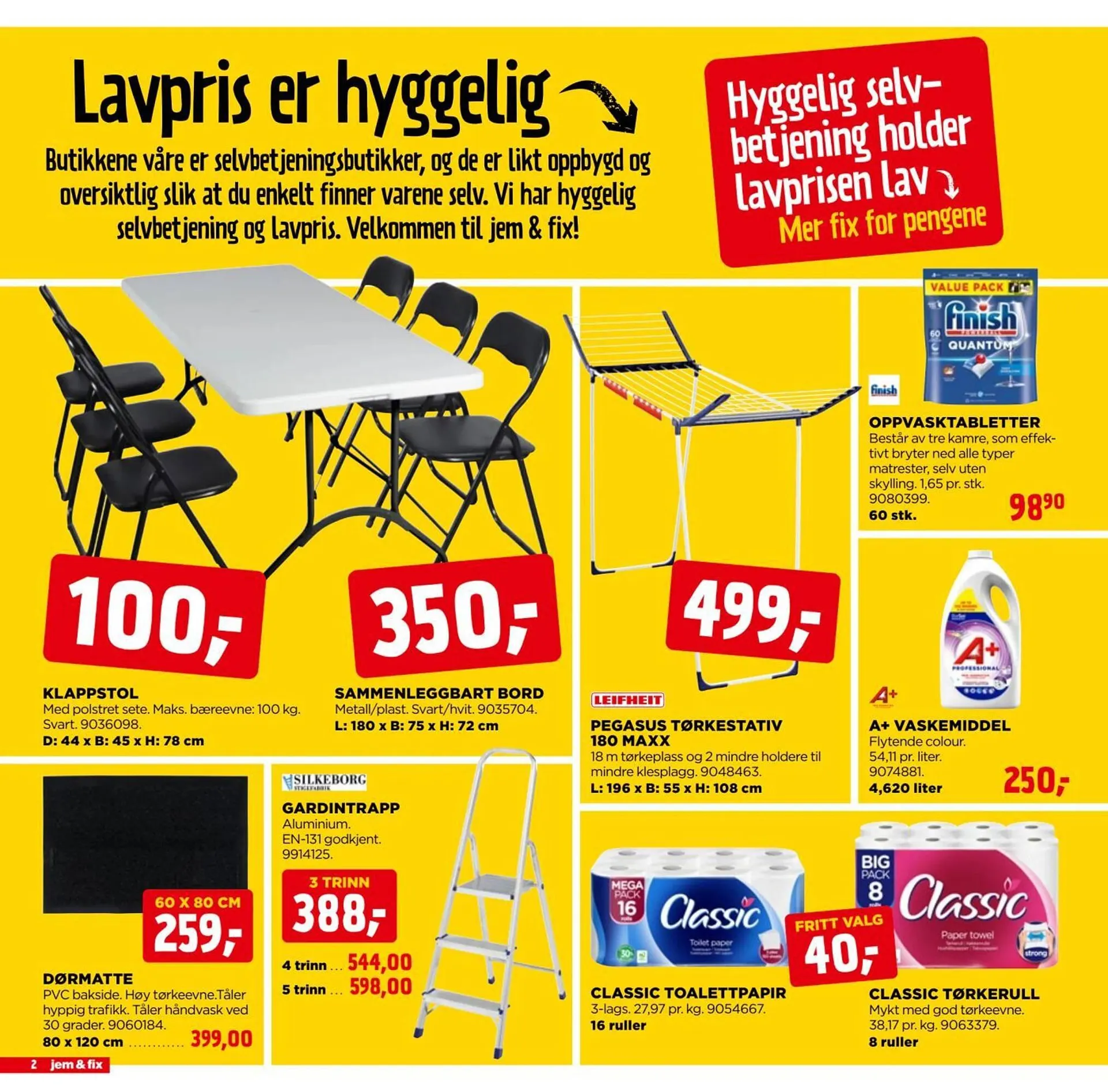 Jem & fix kundeavis fra 1. januar til 11. januar 2026 - kundeavisside 2