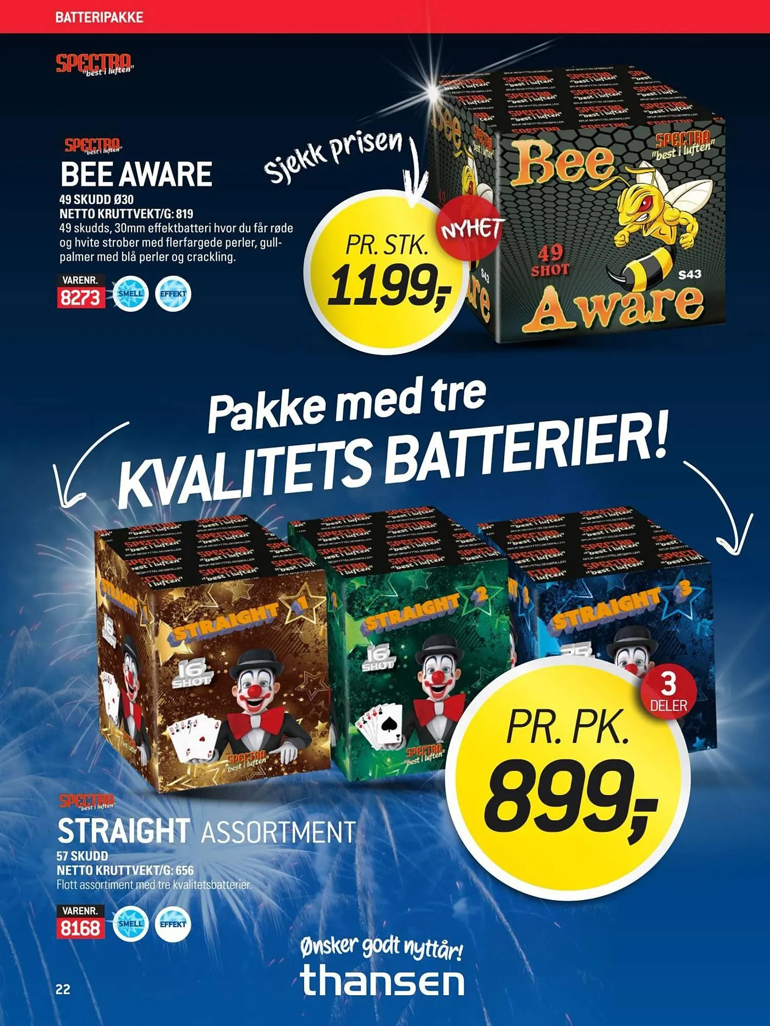 Thansen kundeavis fra 18. desember til 1. januar 2026 - kundeavisside 22