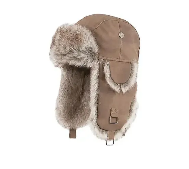 MJM Trapper Paul Faux Fur S Camel