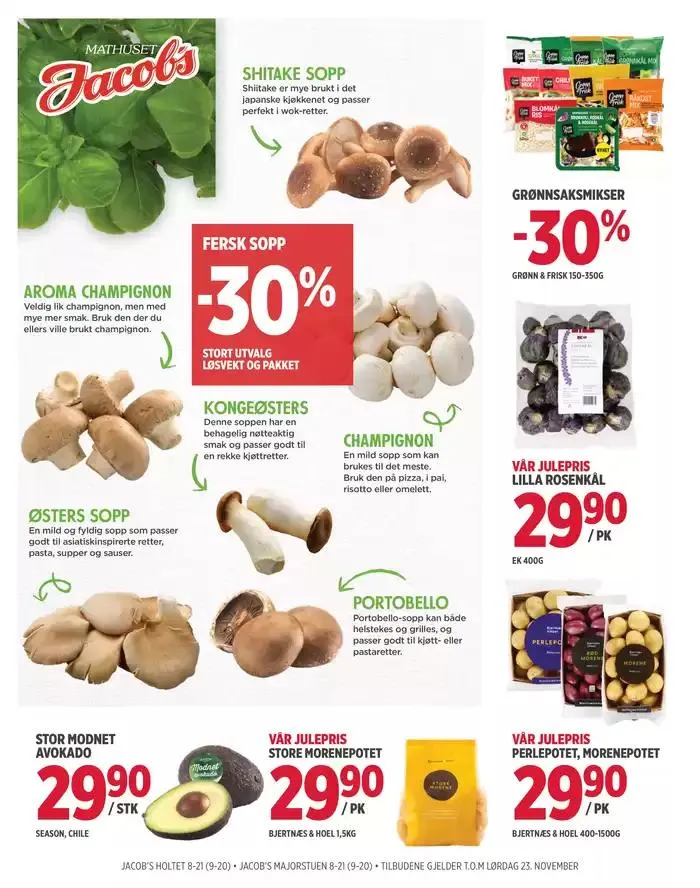 Jacobs Kundeavis fra 22. november til 6. desember 2024 - kundeavisside 7