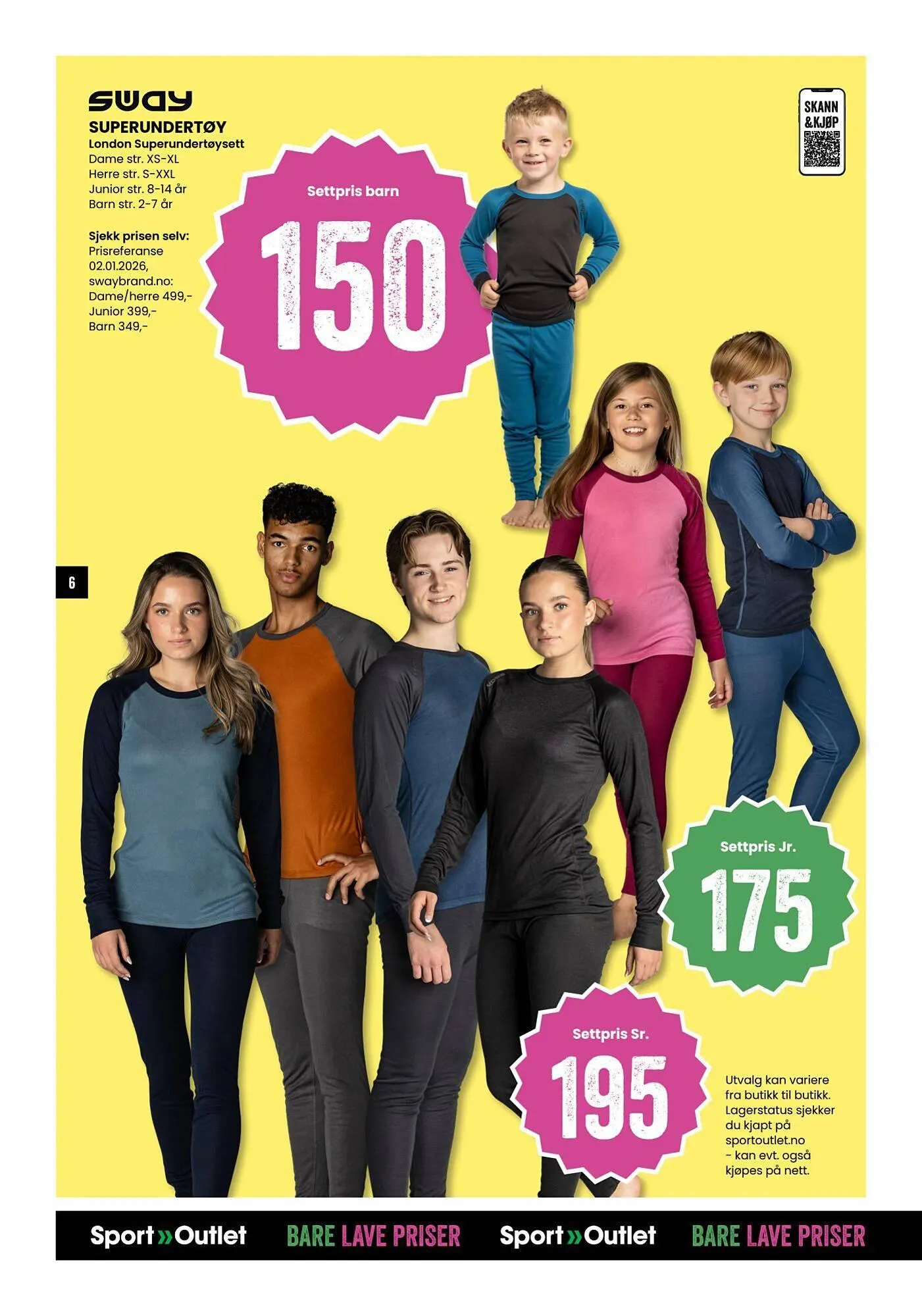 Sport Outlet kundeavis fra 20. januar til 2. februar 2026 - kundeavisside 6