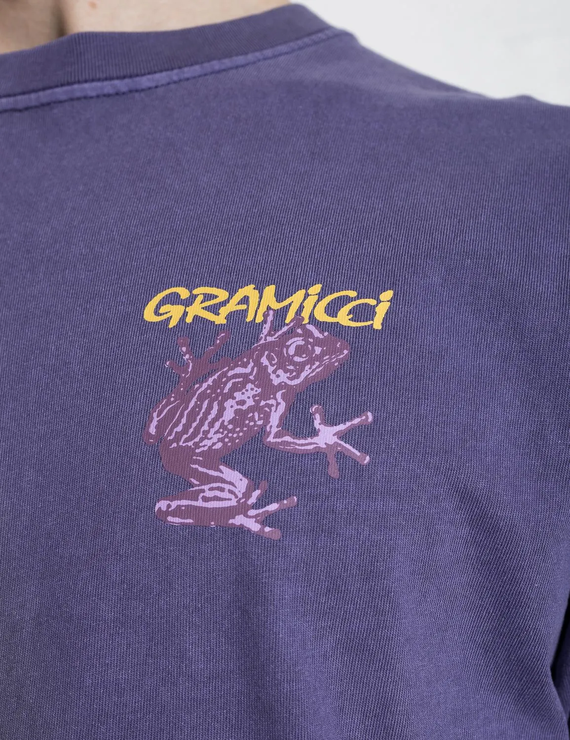 Sticky Frog Tee Purple Pigment