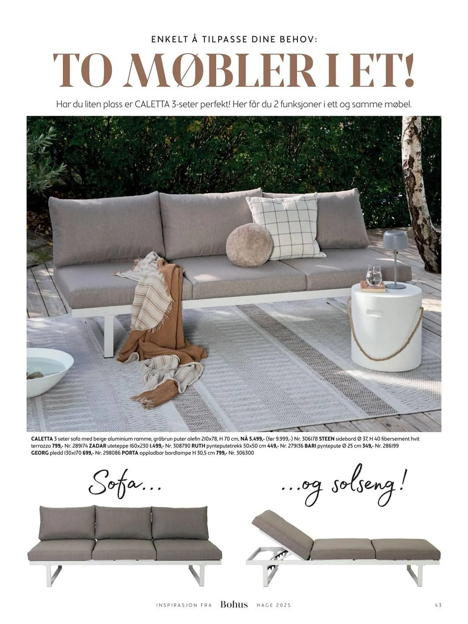 Bohus Kundeavis fra 28. februar til 31. august 2025 - kundeavisside 43