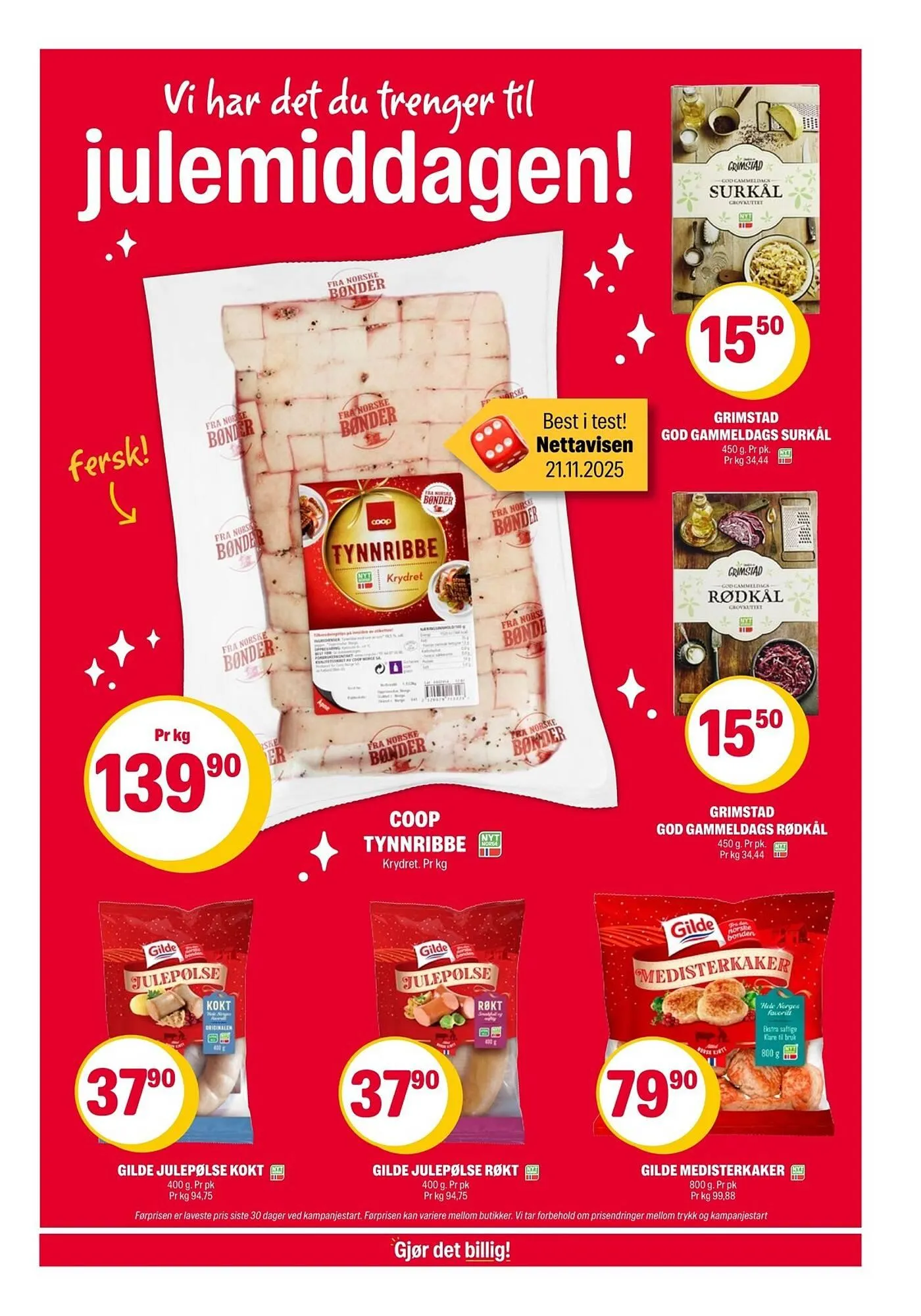 Coop Extra kundeavis fra 8. desember til 14. desember 2025 - kundeavisside 18