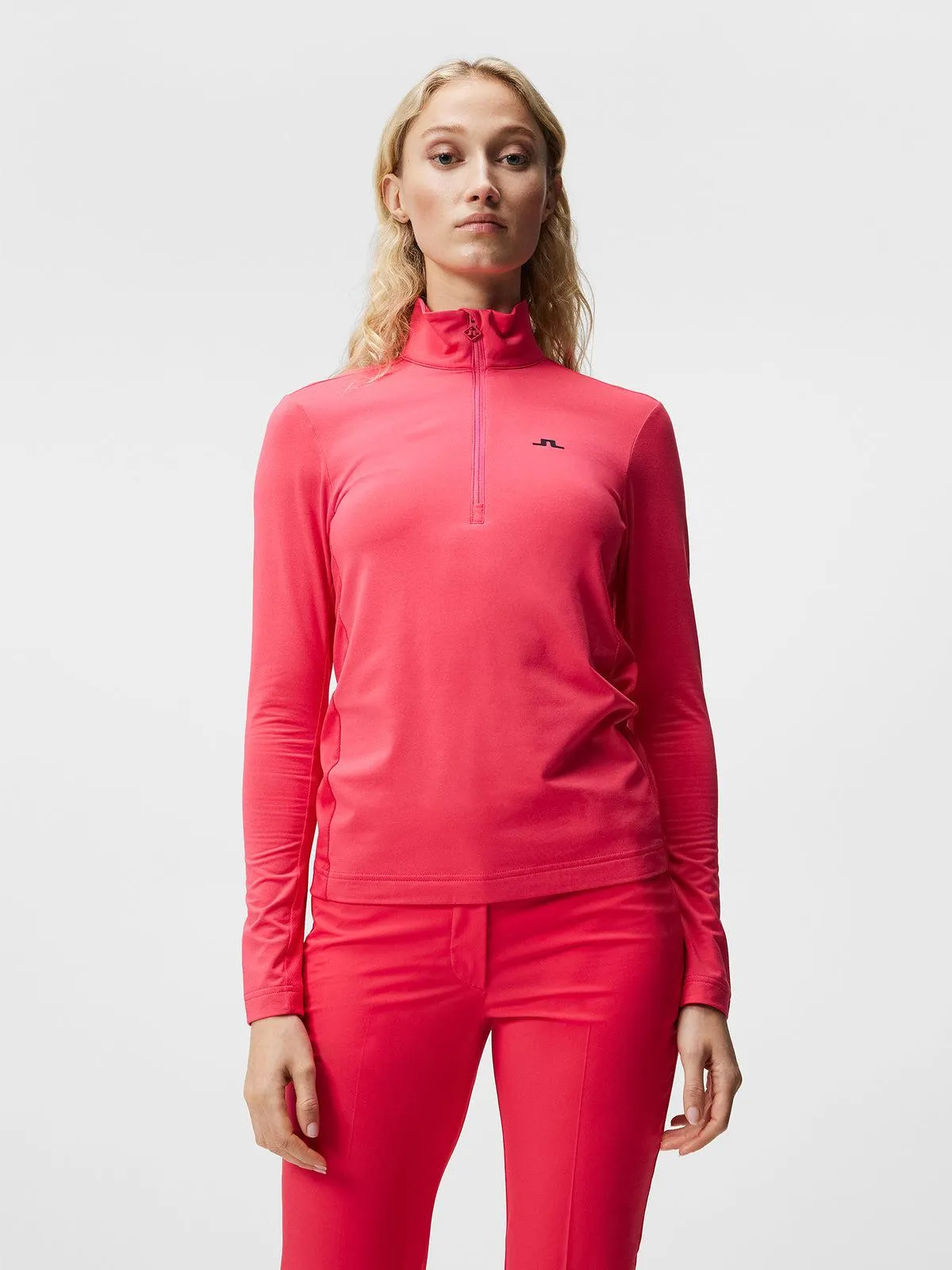 Lauryn Half Zip Mid Layer Azalea