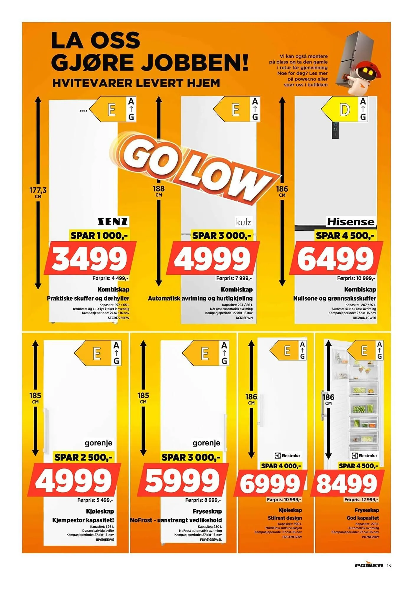 POWER kundeavis fra 10. november til 16. november 2025 - kundeavisside 13