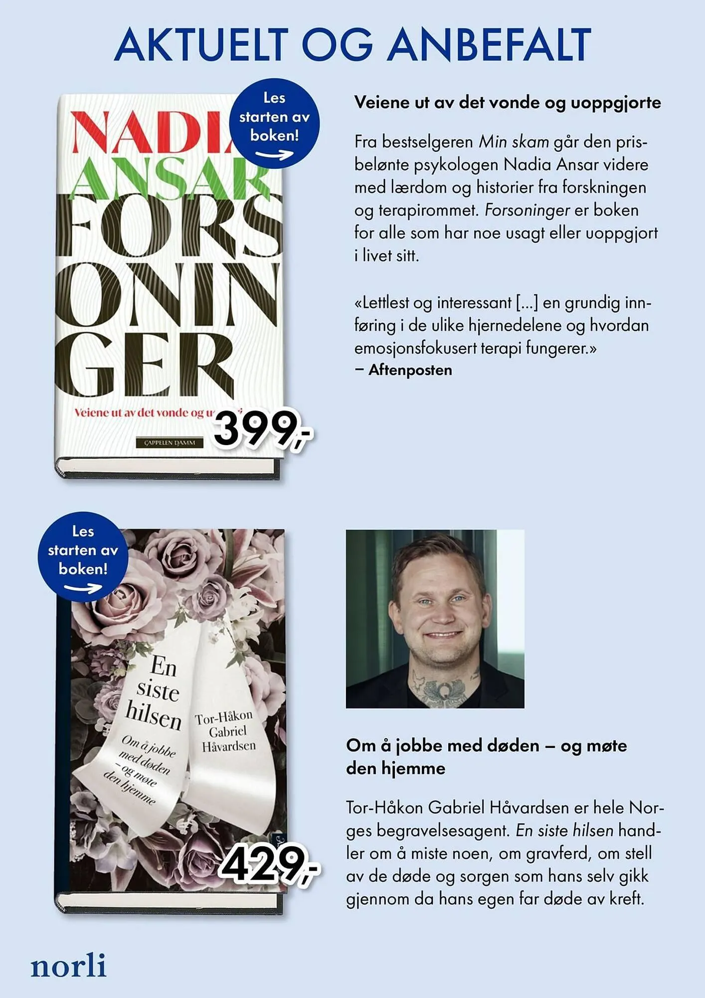 Norli kundeavis fra 17. oktober til 1. desember 2025 - kundeavisside 10