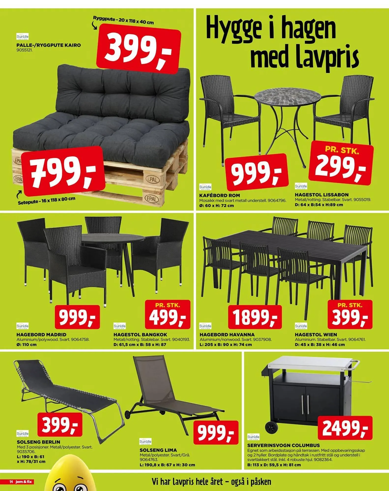 Jem & fix kundeavis fra 22. mars til 5. april 2026 - kundeavisside 14