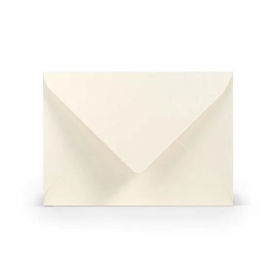 Konvolutt C6 5 stk. elfenbein