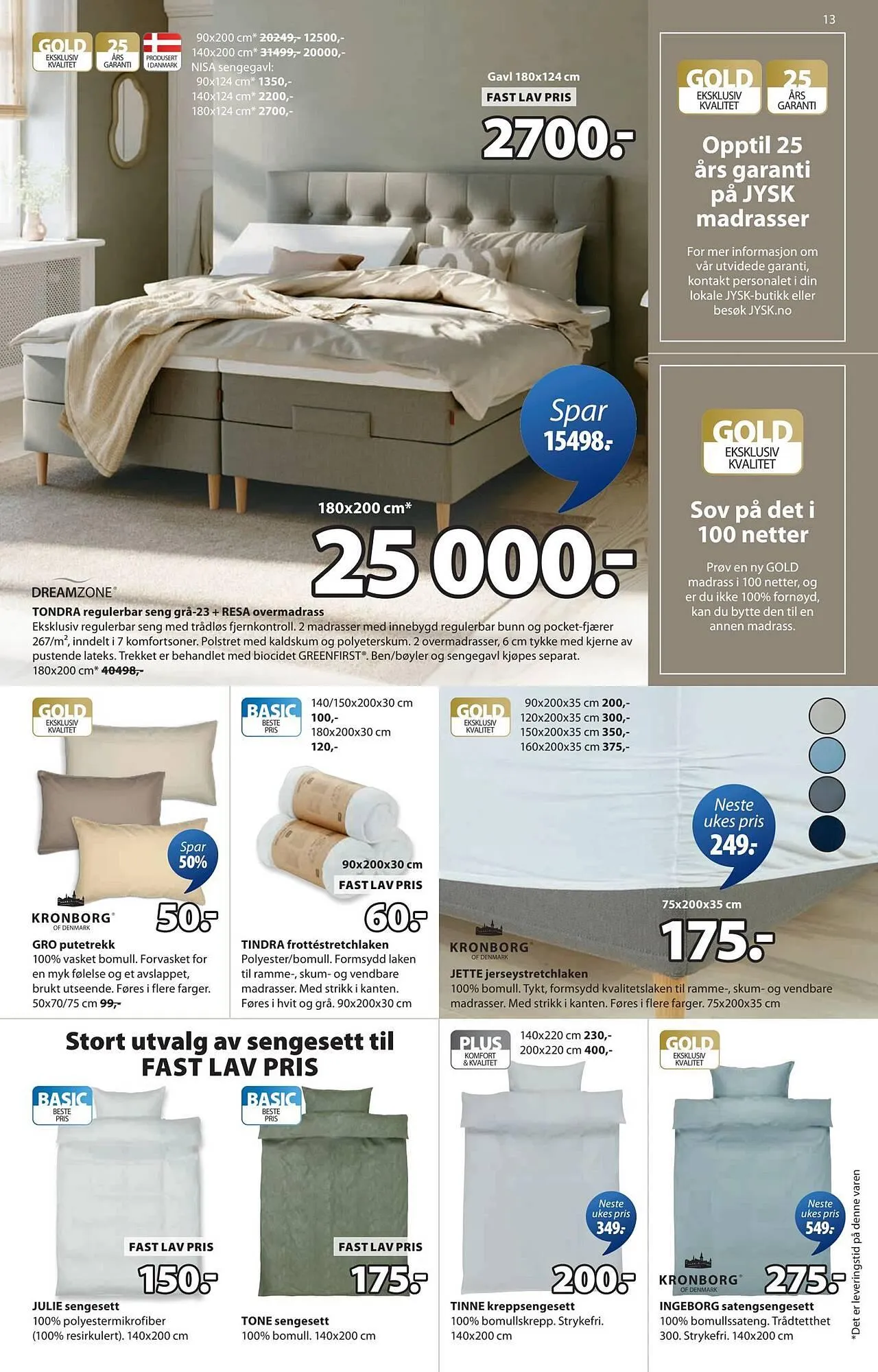 JYSK kundeavis fra 23. februar til 1. mars 2026 - kundeavisside 13